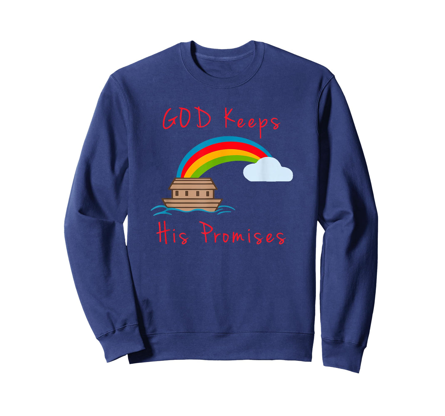 Noahs Ark God Keeps His Promises Cute Religious T-Shirt