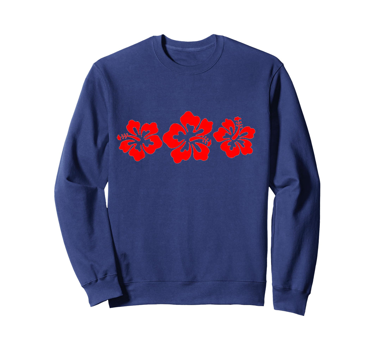 Red Hibiscus Flowers T-Shirt