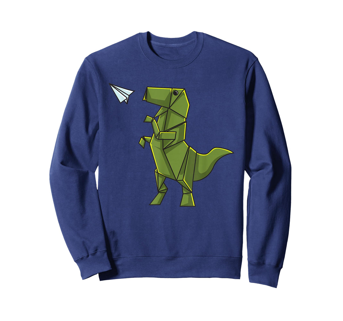 Origami Dinosaur Shirt - Origami T-Rex Flying Paper Airplane T-Shirt