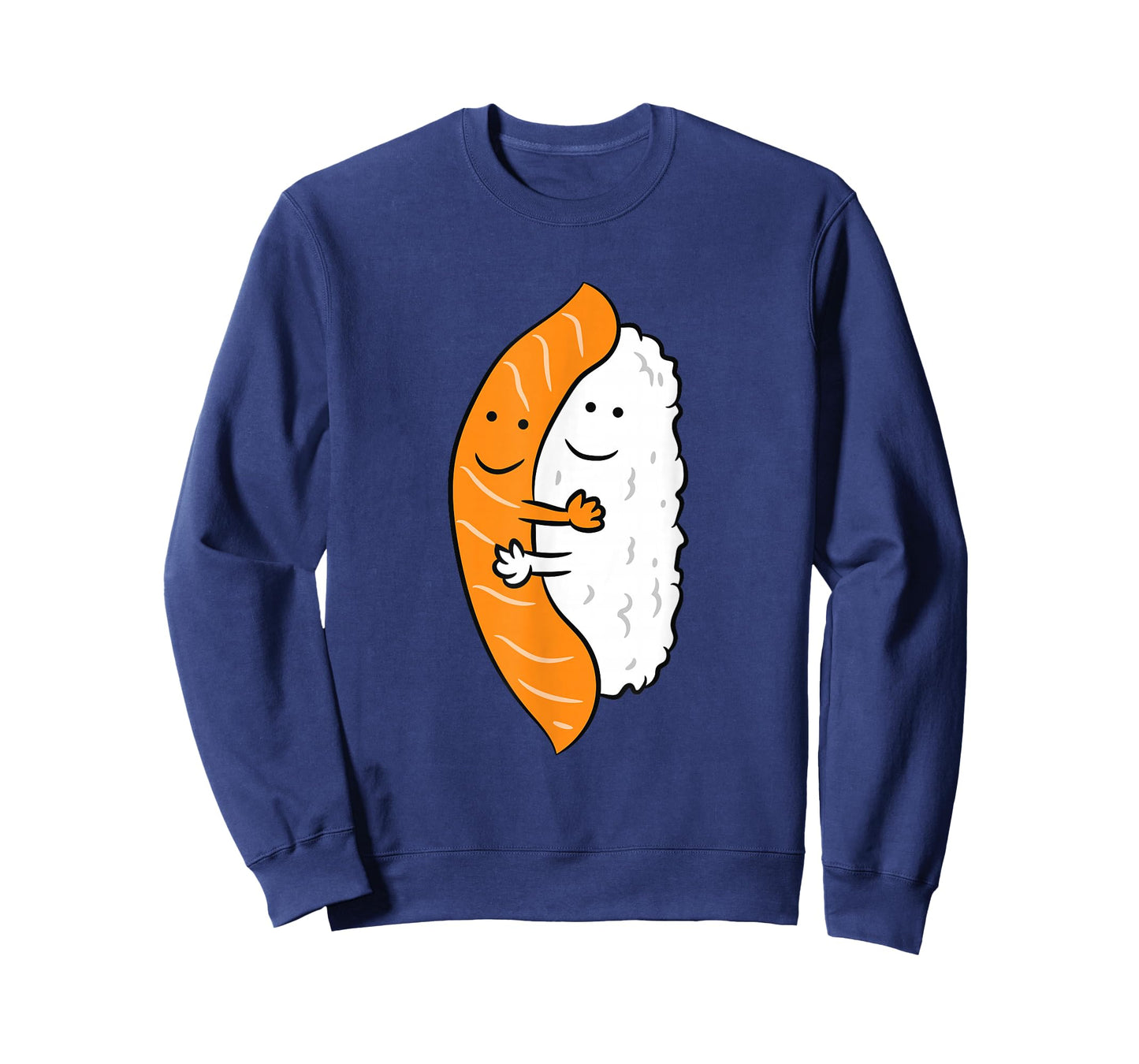 Sushi Hugging Salmon Cute Japanese Sushi T-Shirt