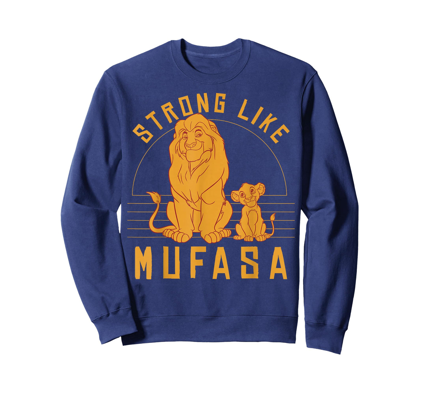 Disney Lion King Strong Like Mufasa Simba Graphic T-Shirt T-Shirt