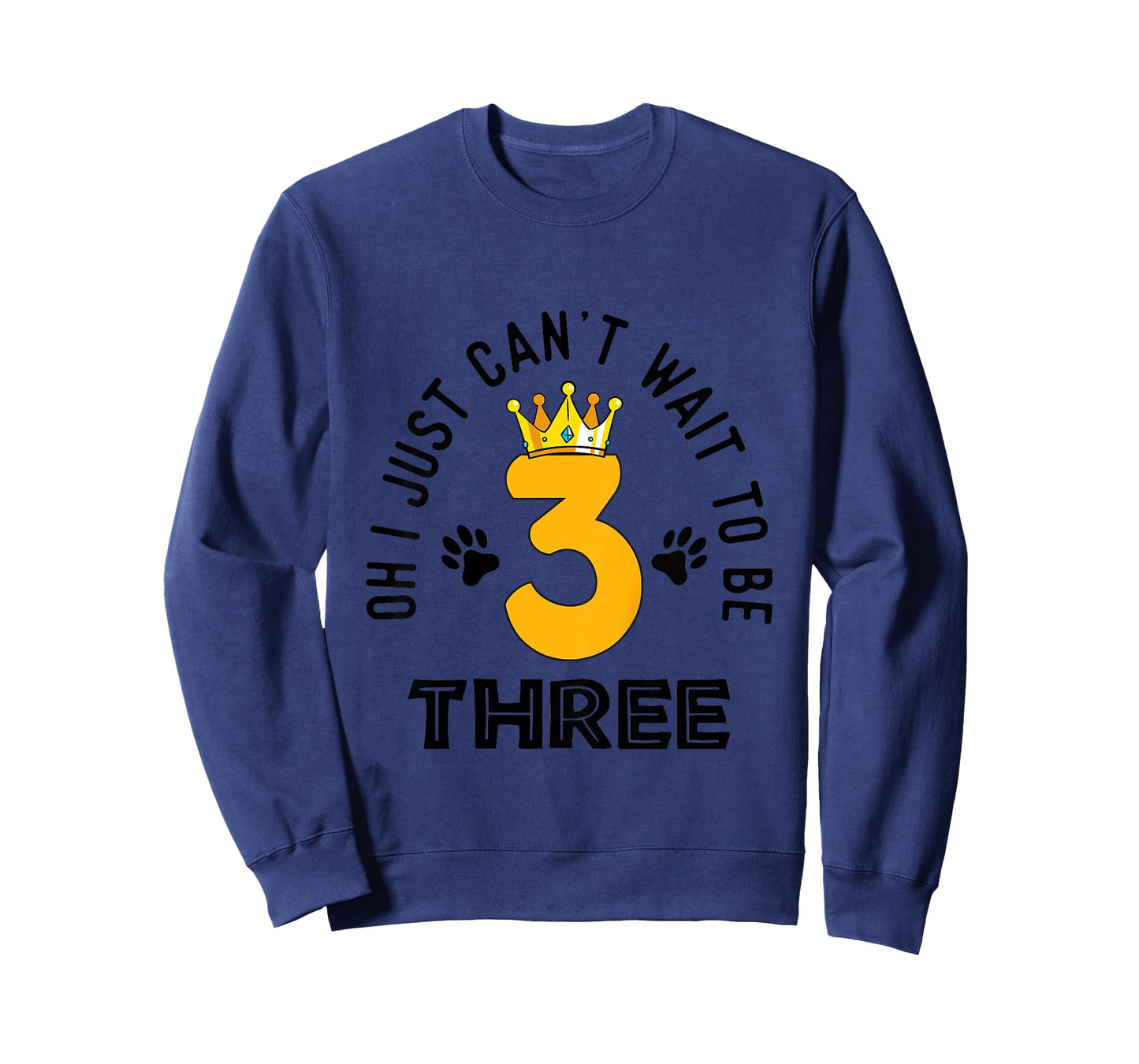 Just Can't Wait To Be Three Kids 3 Year Old Lion Birthday T-Shirt