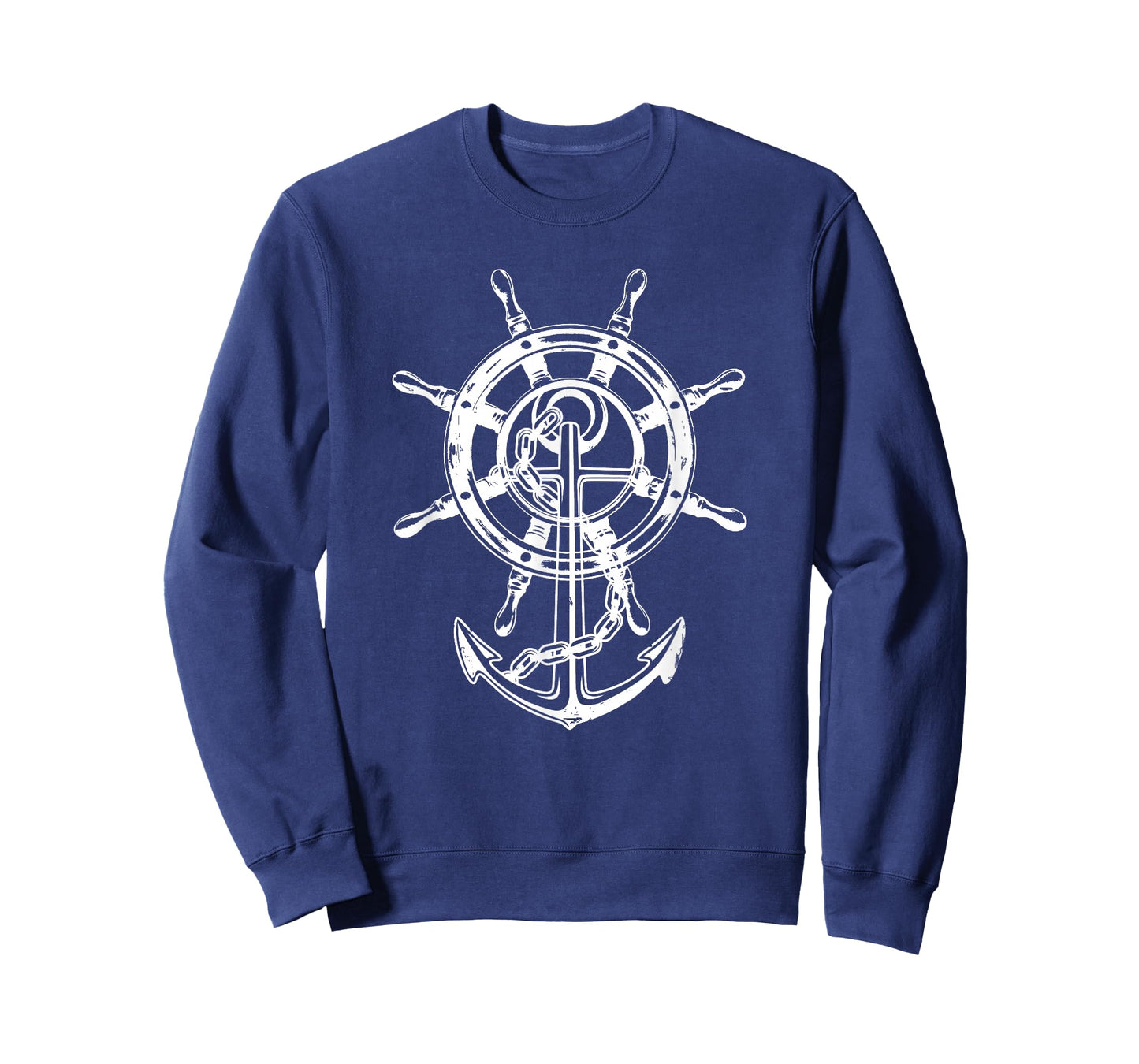Anchor & Rudder Cool Sailing Design Nautical Gift Men Women T-Shirt
