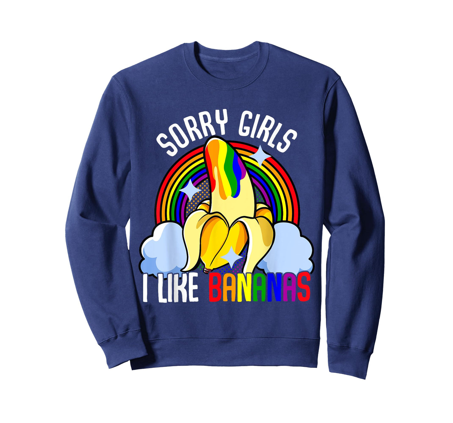 LGBT Banana Gay Pride Month Queer Sorry Girl I Like Bananas T-Shirt