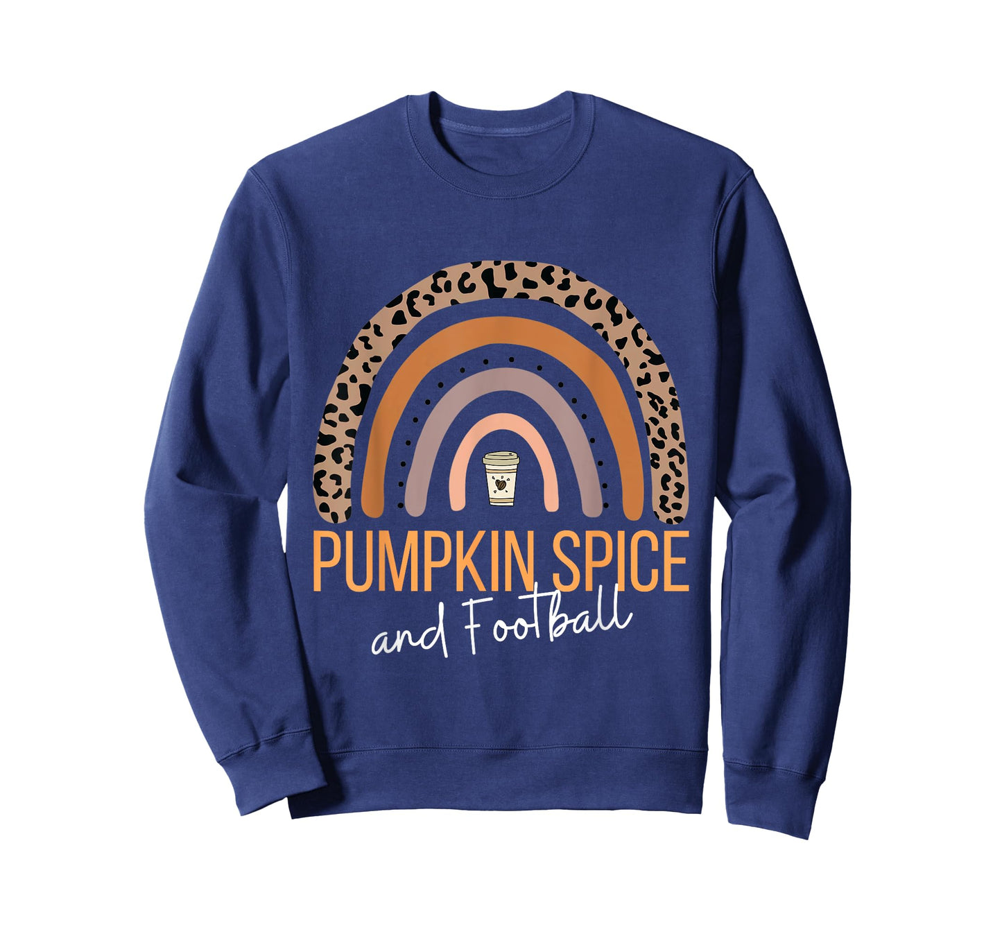 Pumpkin Spice and Football Boho Fall Tee For Women T-Shirt
