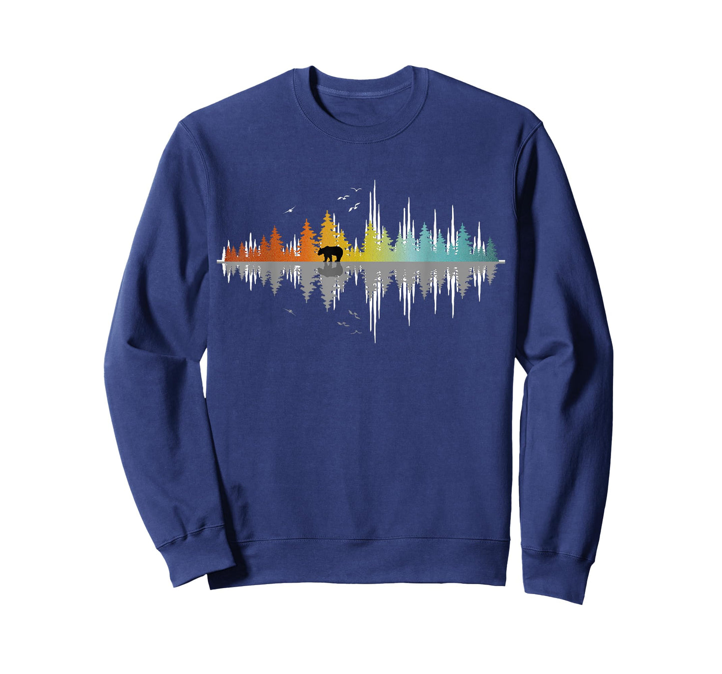 The Sound Of Nature- Sound Waves T Shirt Design