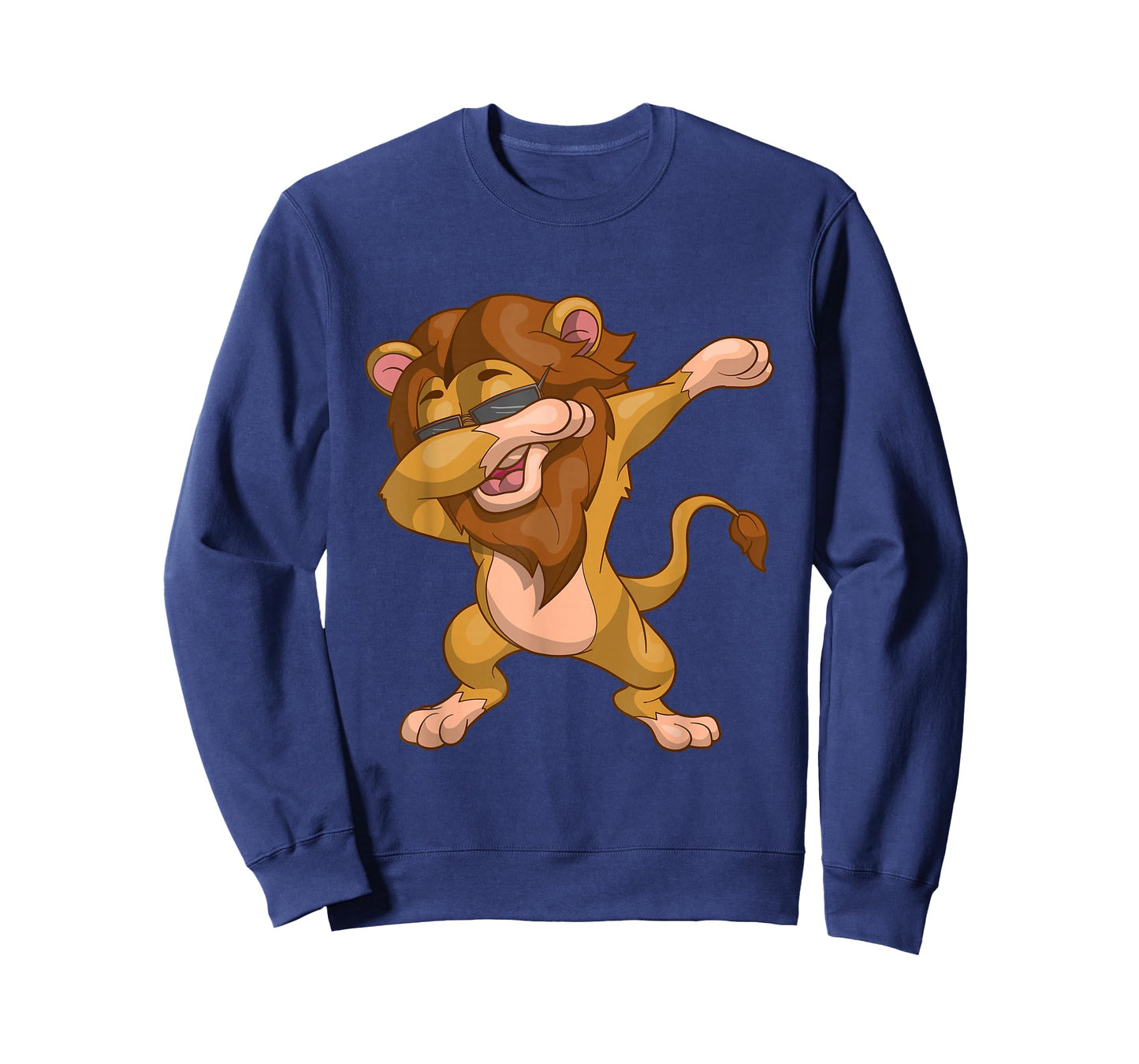 Funny Animal Gift Idea Dabbing Cool Lion Dab Lion T-Shirt