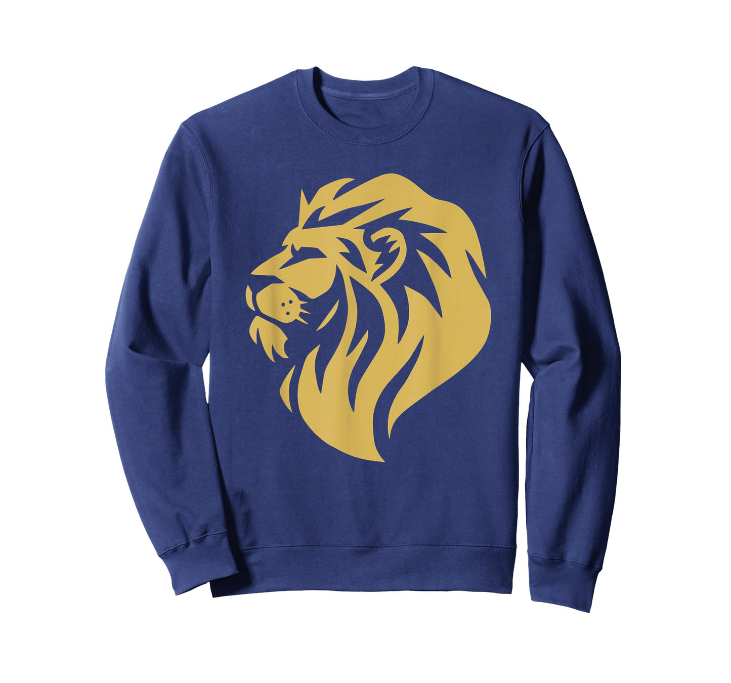 Gold Wilderness Lion Art for Men Women Kids T-Shirt