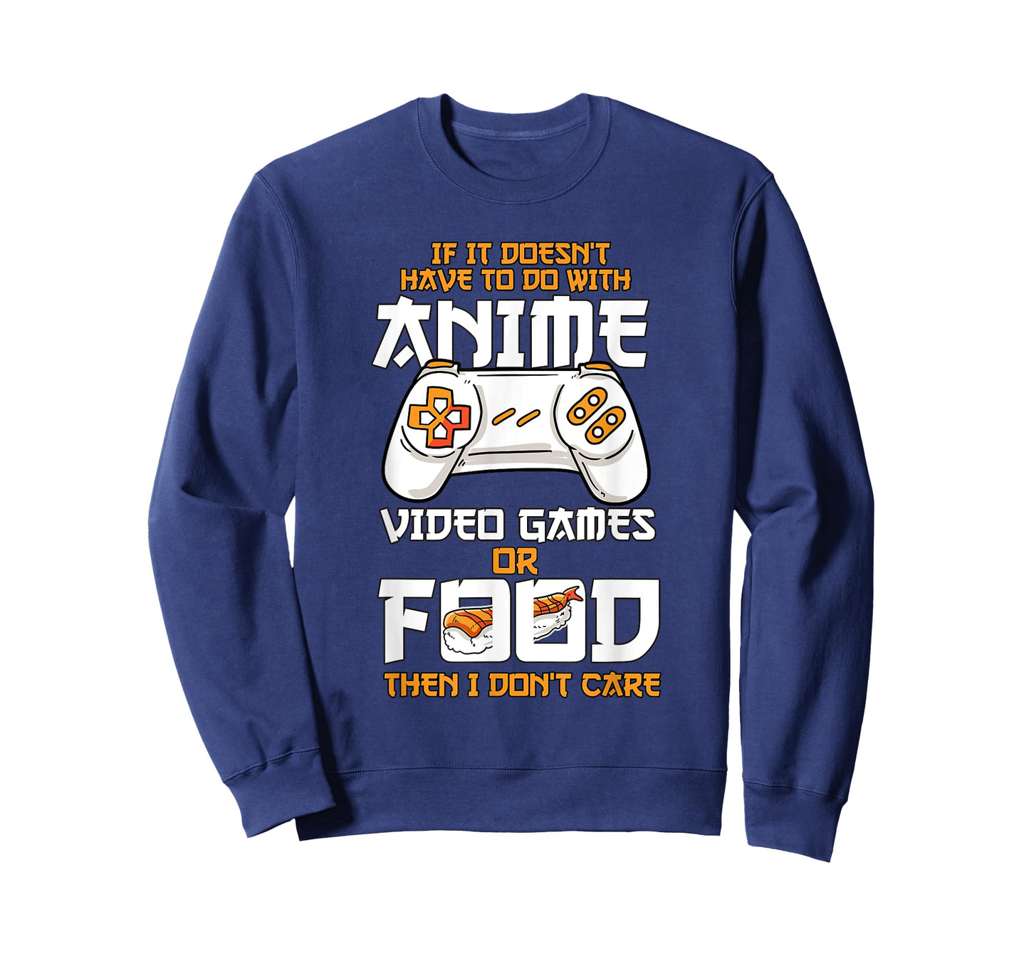 Anime Video Games Food Sushi Gaming Merch Otaku Gift Anime T-Shirt