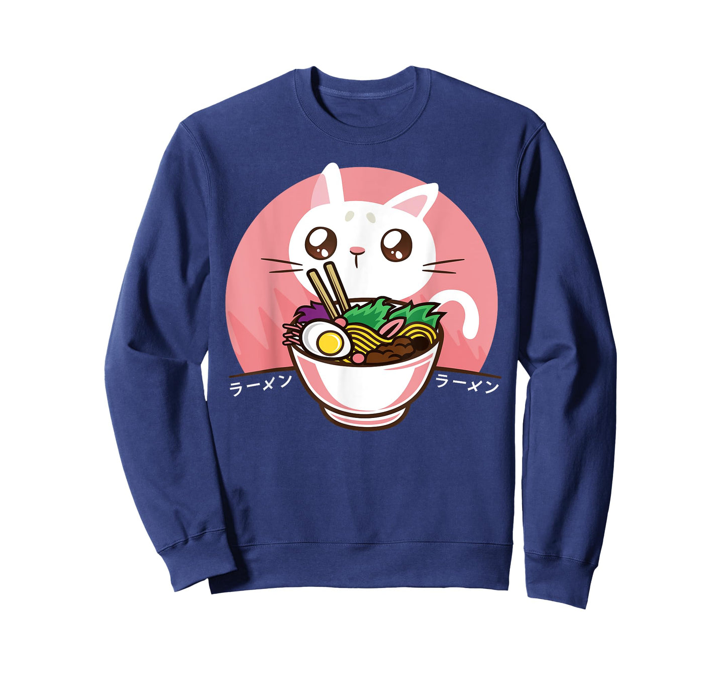 Kawaii Japanese Ramen Noodles Anime Cat Lover Gift T-Shirt