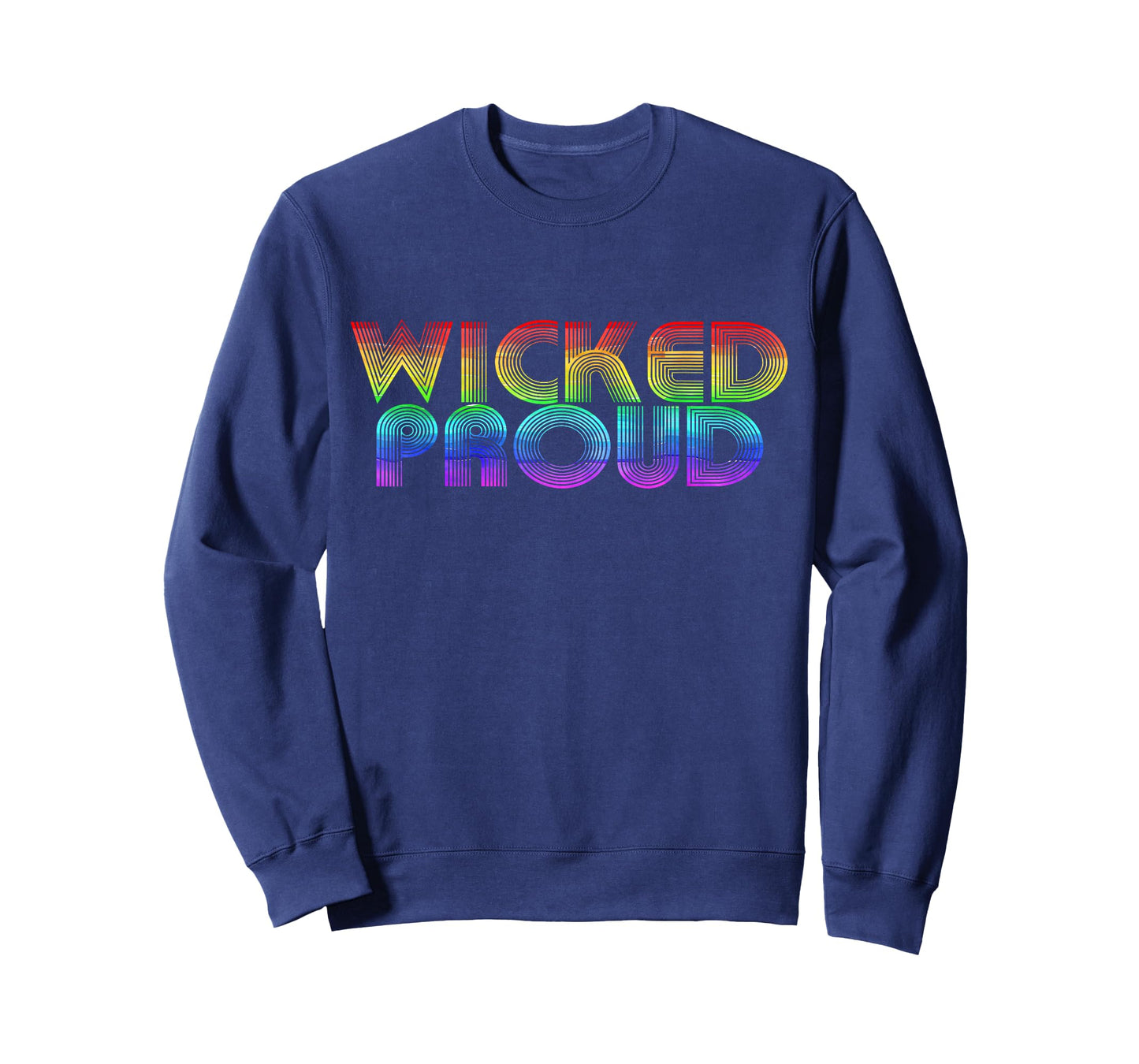 Wicked Proud Boston Gay Pride Rainbow LGBTQ Support T Shirt T-Shirt