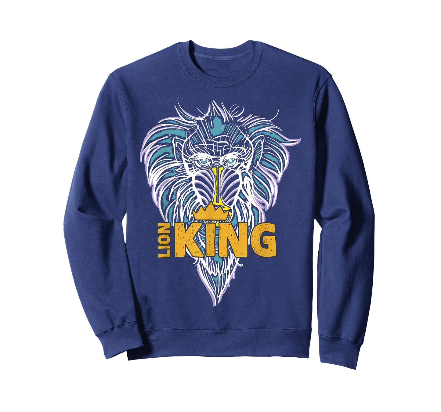 Disney The Lion King Pastel Rafiki Crown Logo T-Shirt