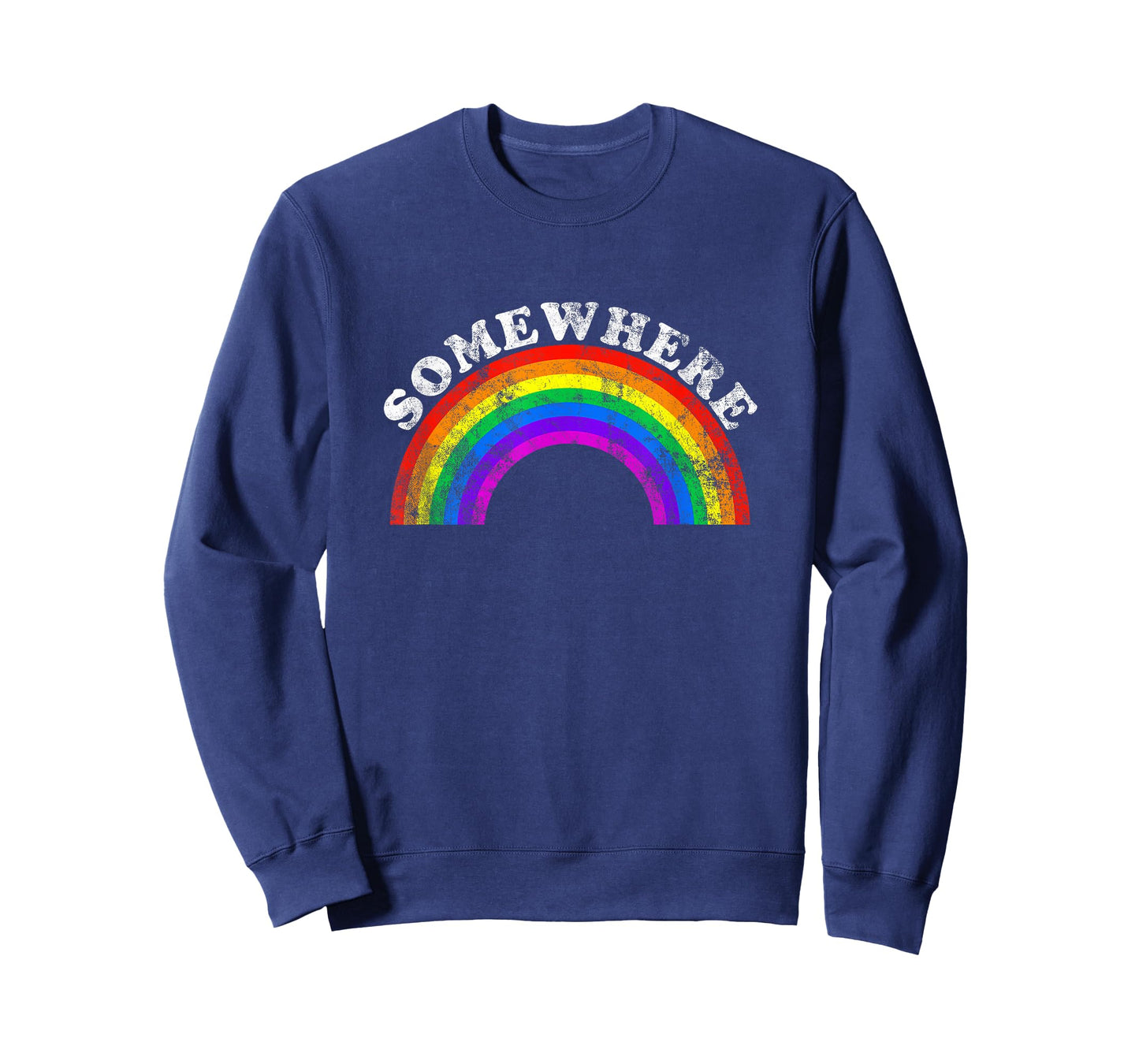 Somewhere Over the Rainbow | Vintage Pride T-Shirt T-Shirt