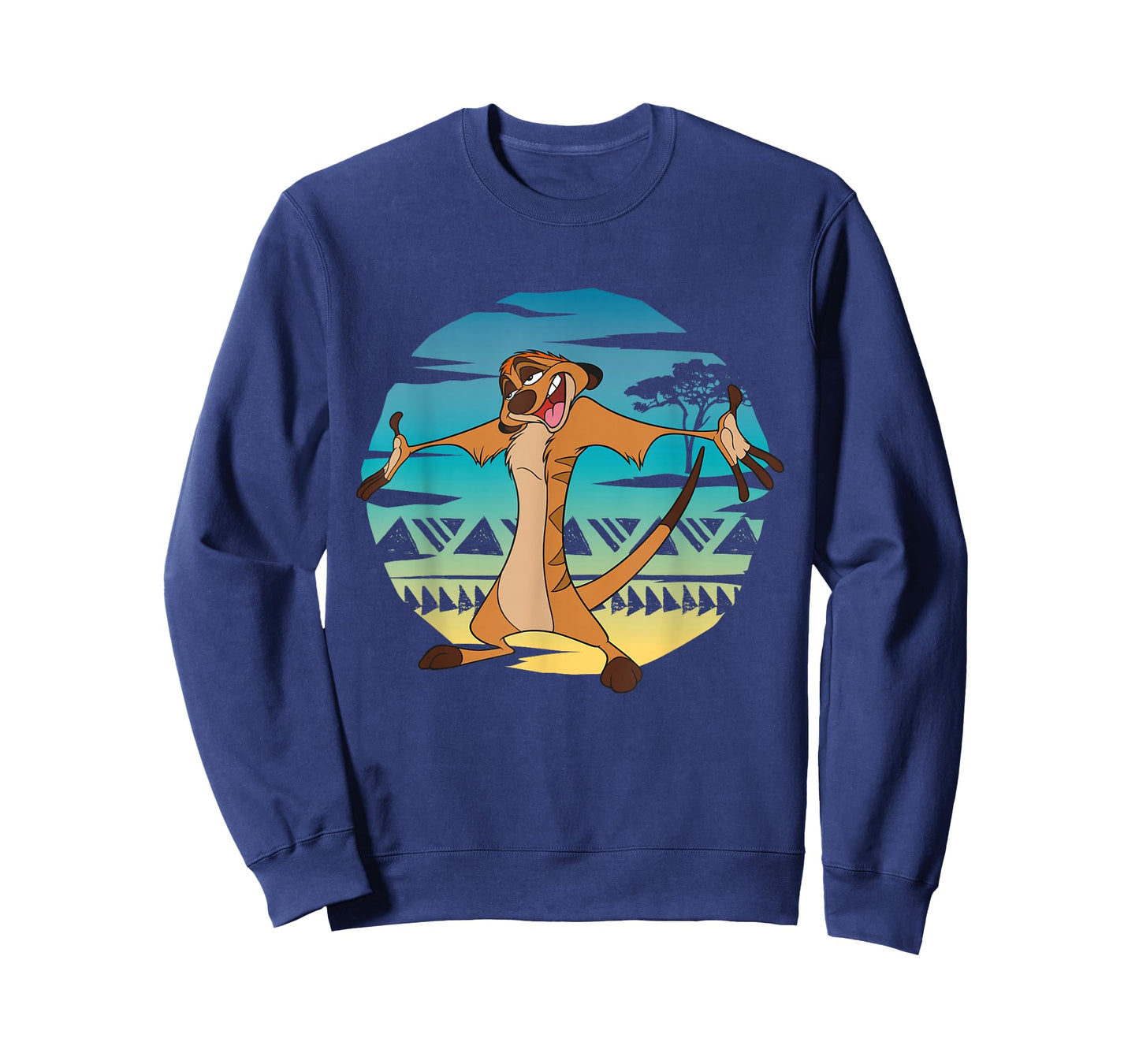 Disney The Lion King Timon Ombre 90s Retro T-Shirt T-Shirt