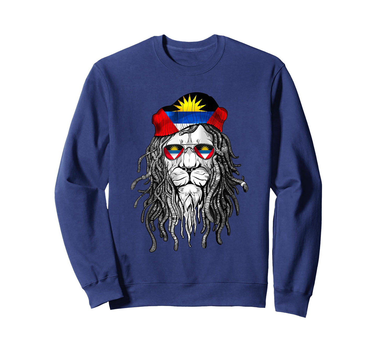 Antigua and Barbuda Tshirt Antigua and Barbuda Flag Lion Tee T-Shirt