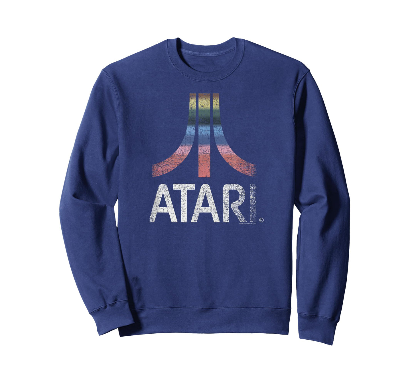 Atari Rainbow Vintage Washed Out Logo T-Shirt