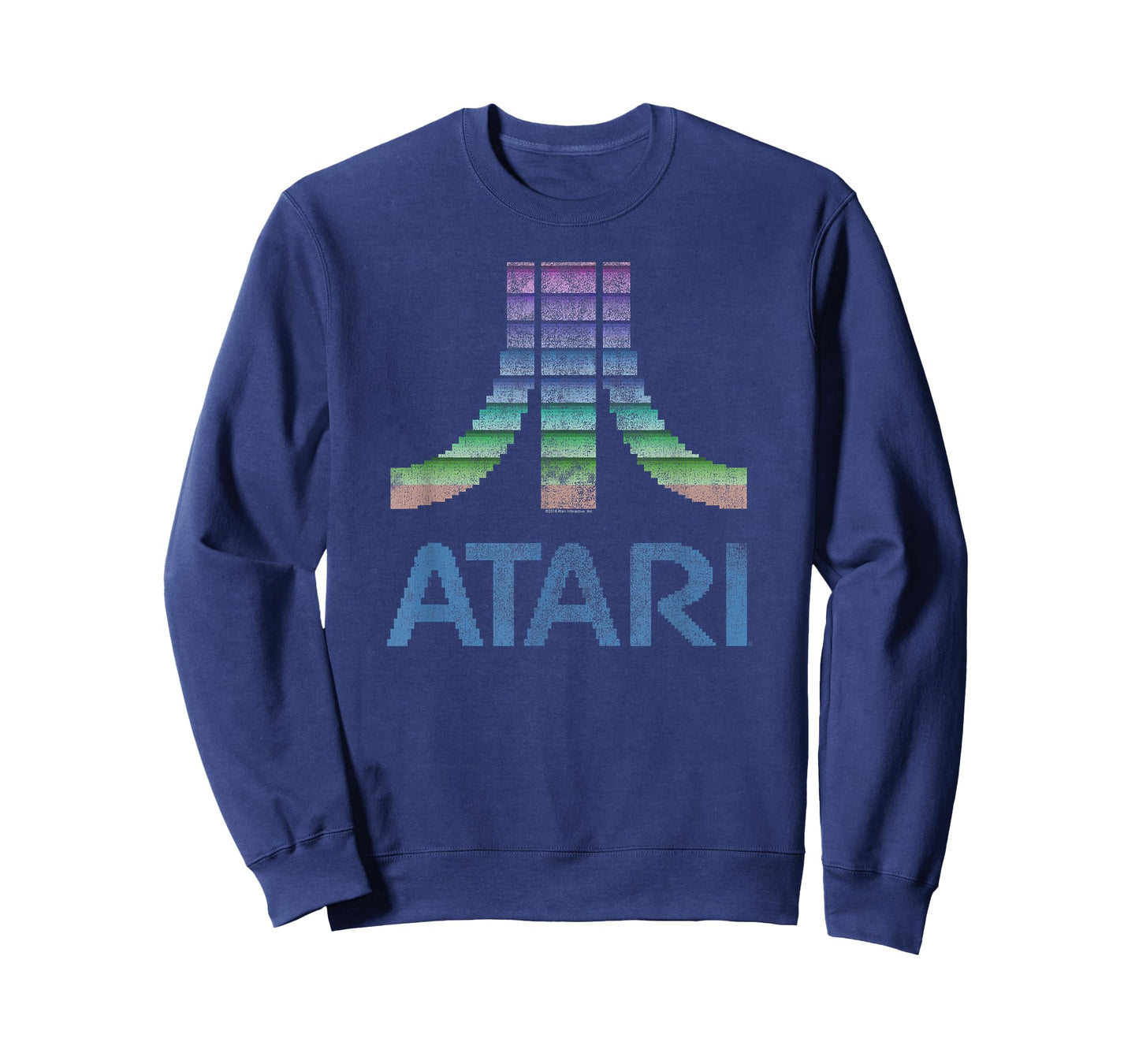 Atari 8-Bit Rainbow Retro Video Game Logo T-Shirt
