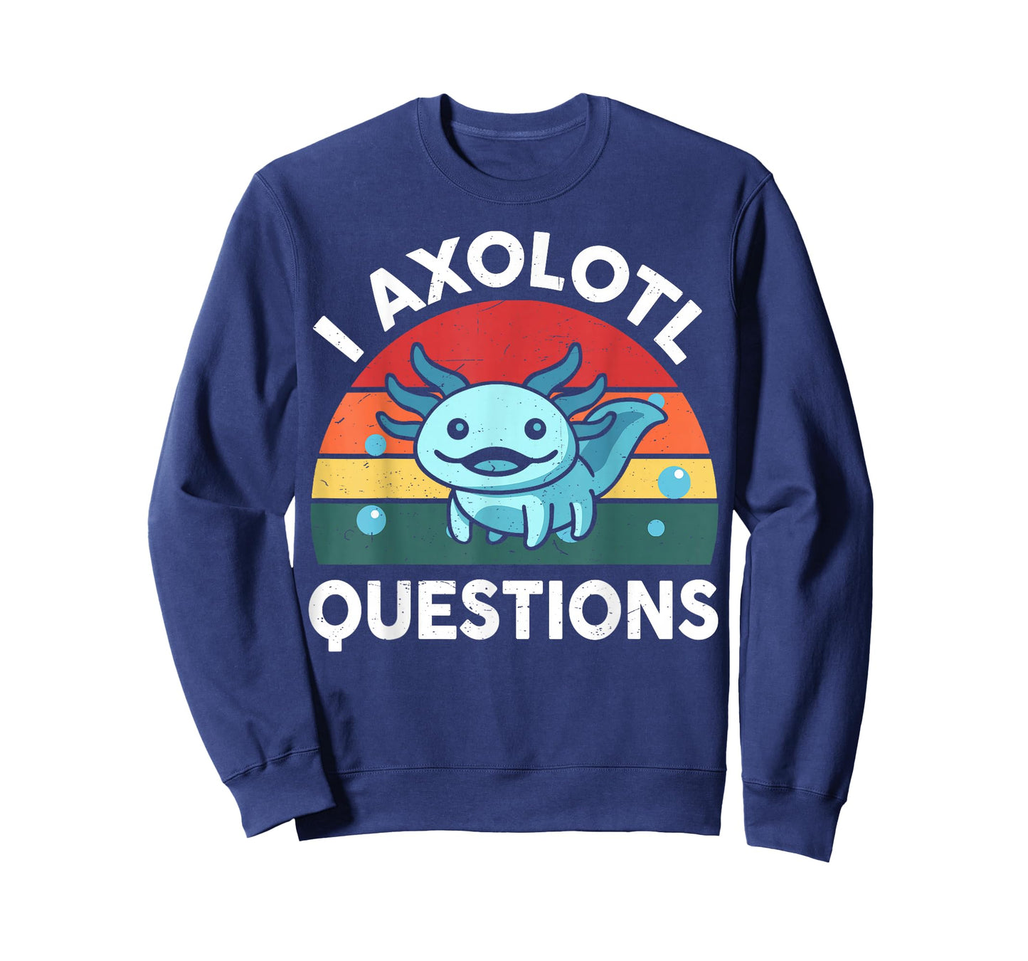 Kids I Axolotl Questions Funny Graphic Tees T-Shirt
