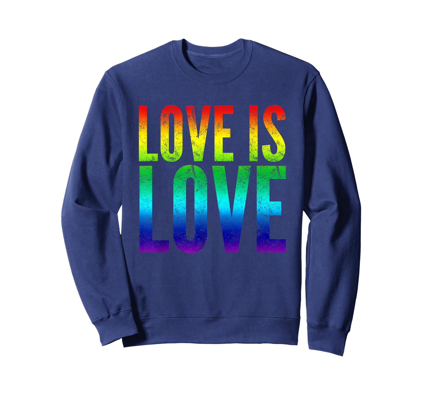 Gay Pride Tee shirt Love is Love Rainbow Flag Colors T-Shirt