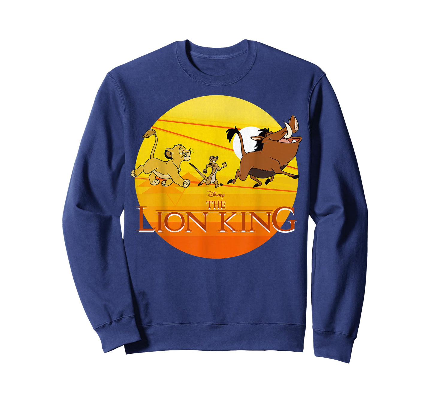 Disney The Lion King Simba Timon And Pumba Sunset T-Shirt