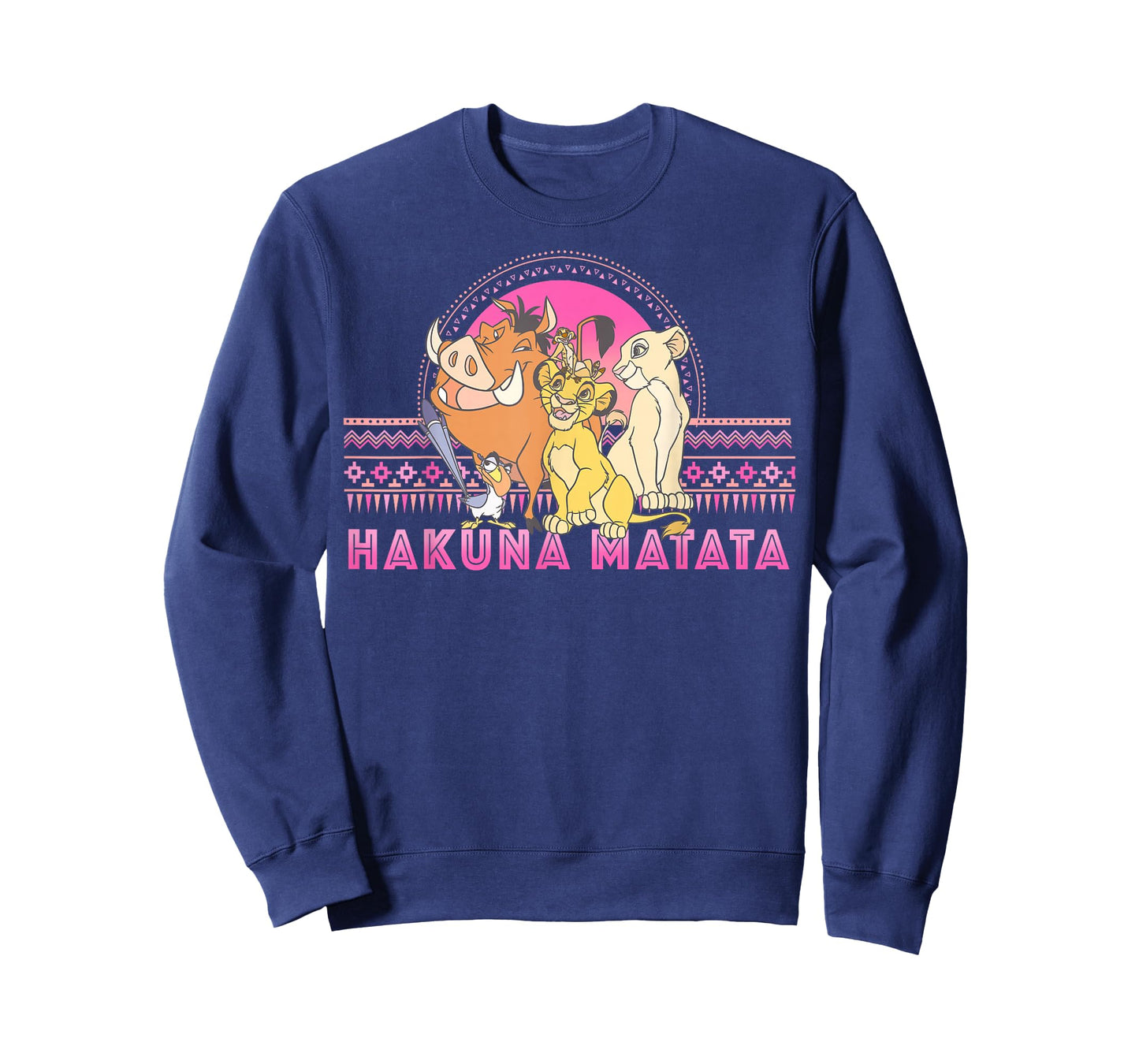 Disney Lion King Hakuna Matata Circle Artsy Portrait T-Shirt