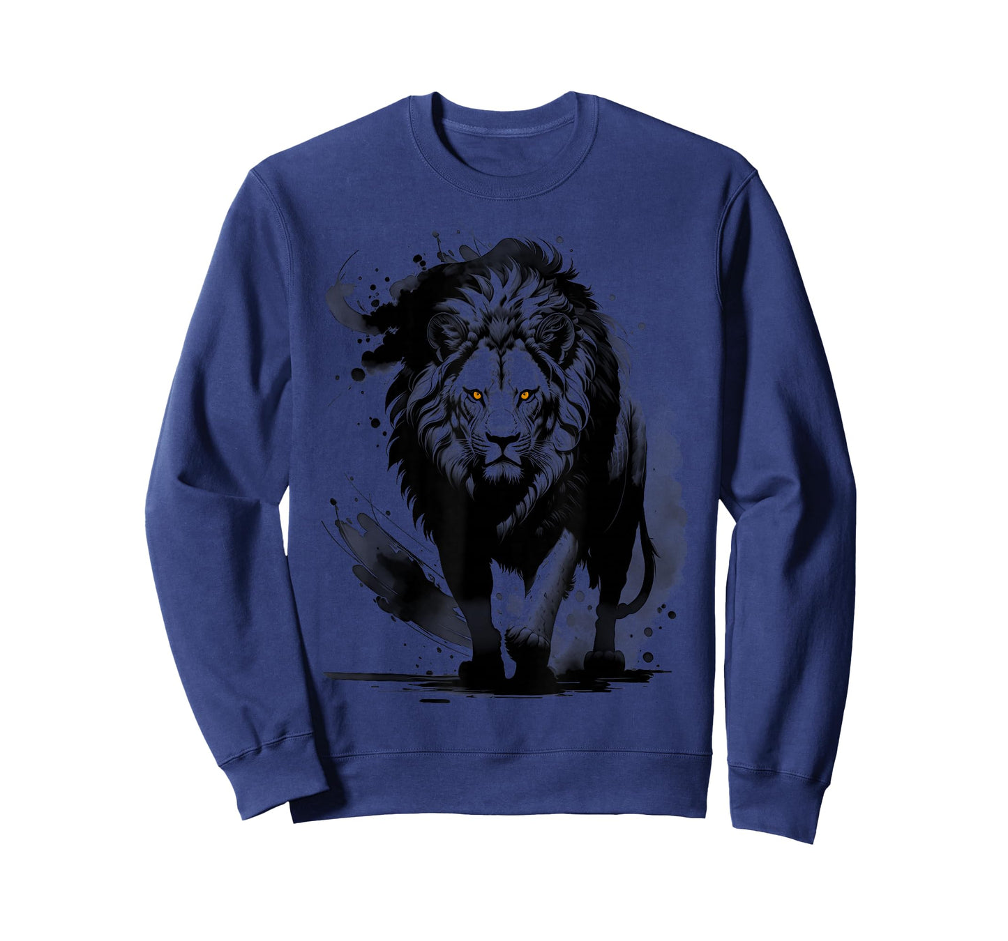 Stylish and Fashionable Lion Artistic Design T-Shirt