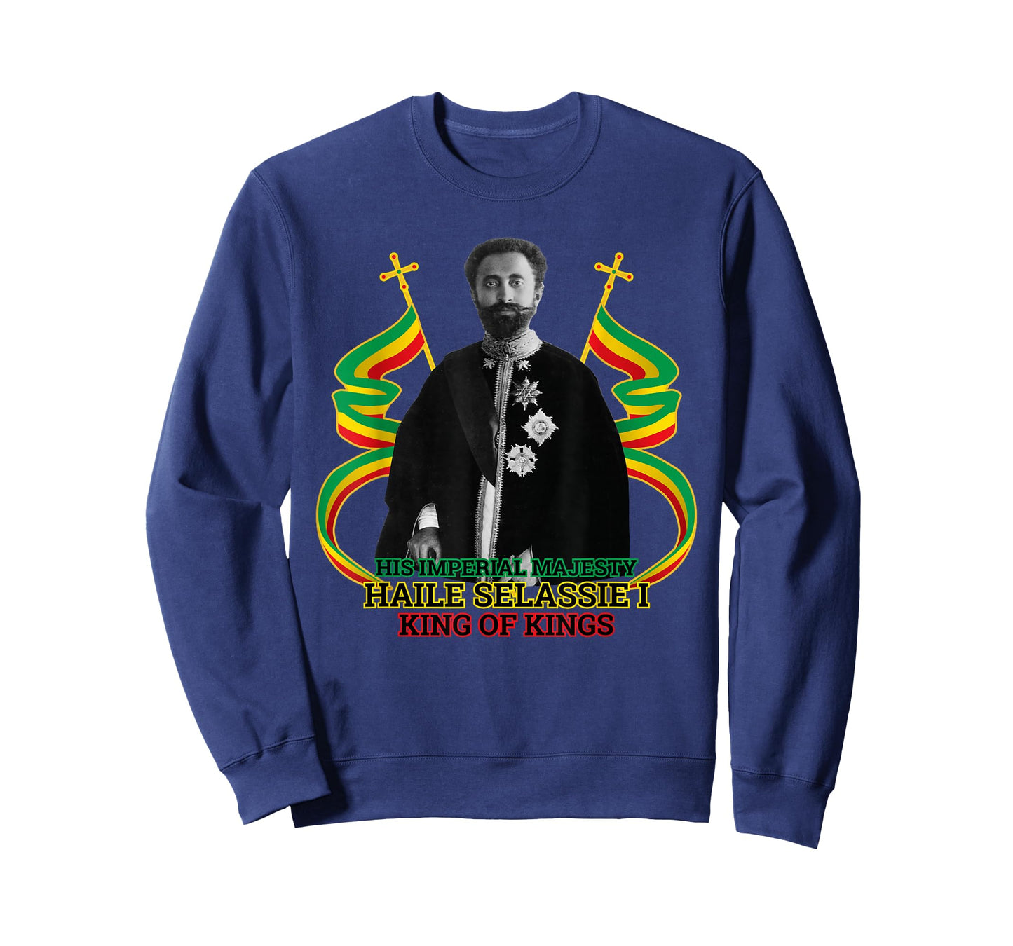 Ras Tafari His Imperial Majesty Haile Selassie T-Shirt
