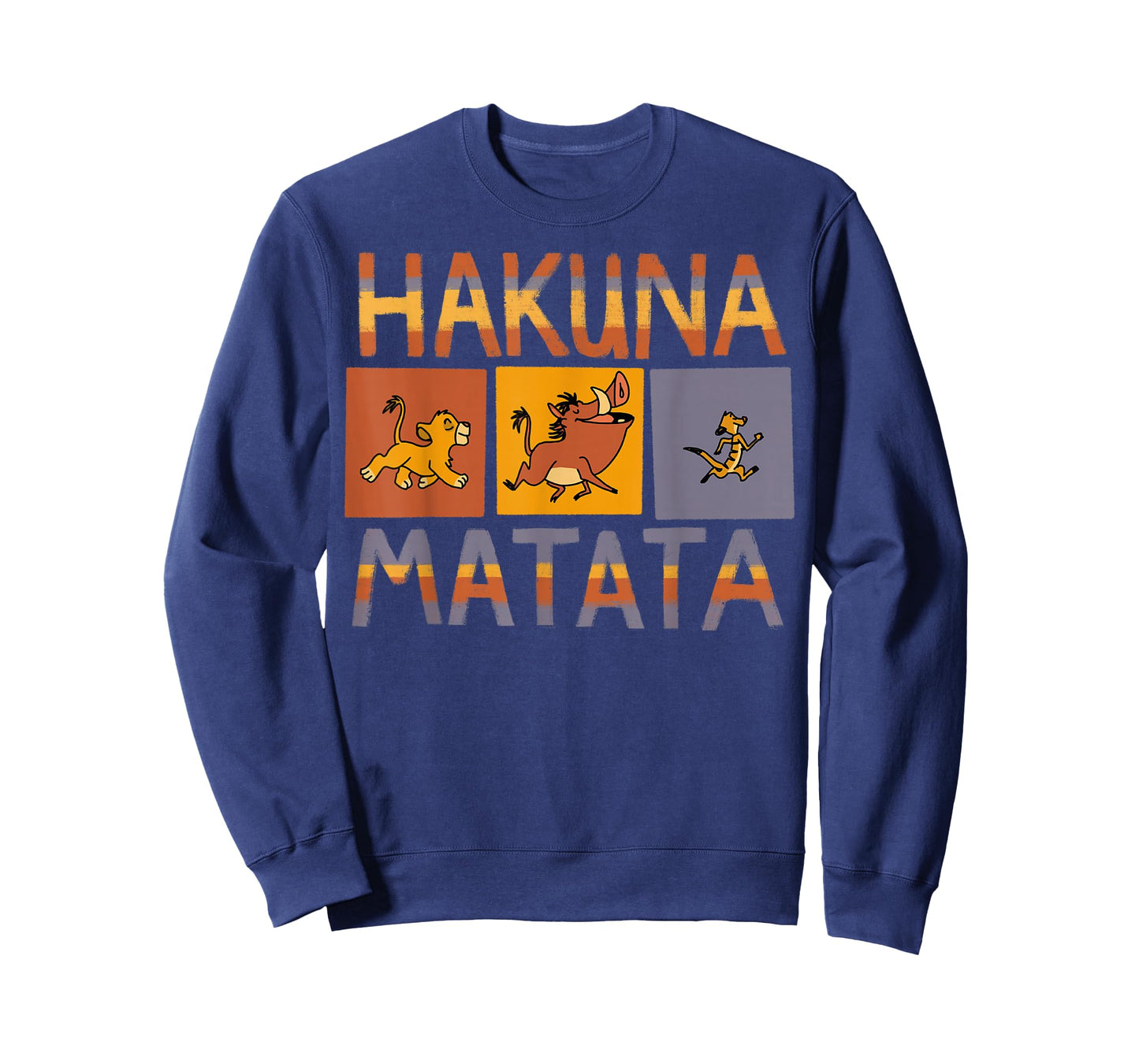 Disney The Lion King Hakuna Matata Solid Blocks T-Shirt