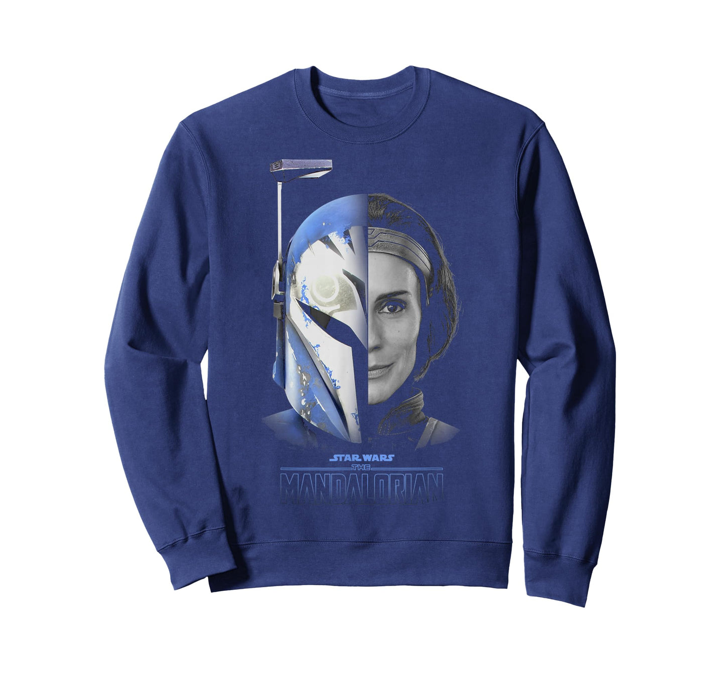 Star Wars: The Mandalorian Bo-Katan Split Face R17 T-Shirt