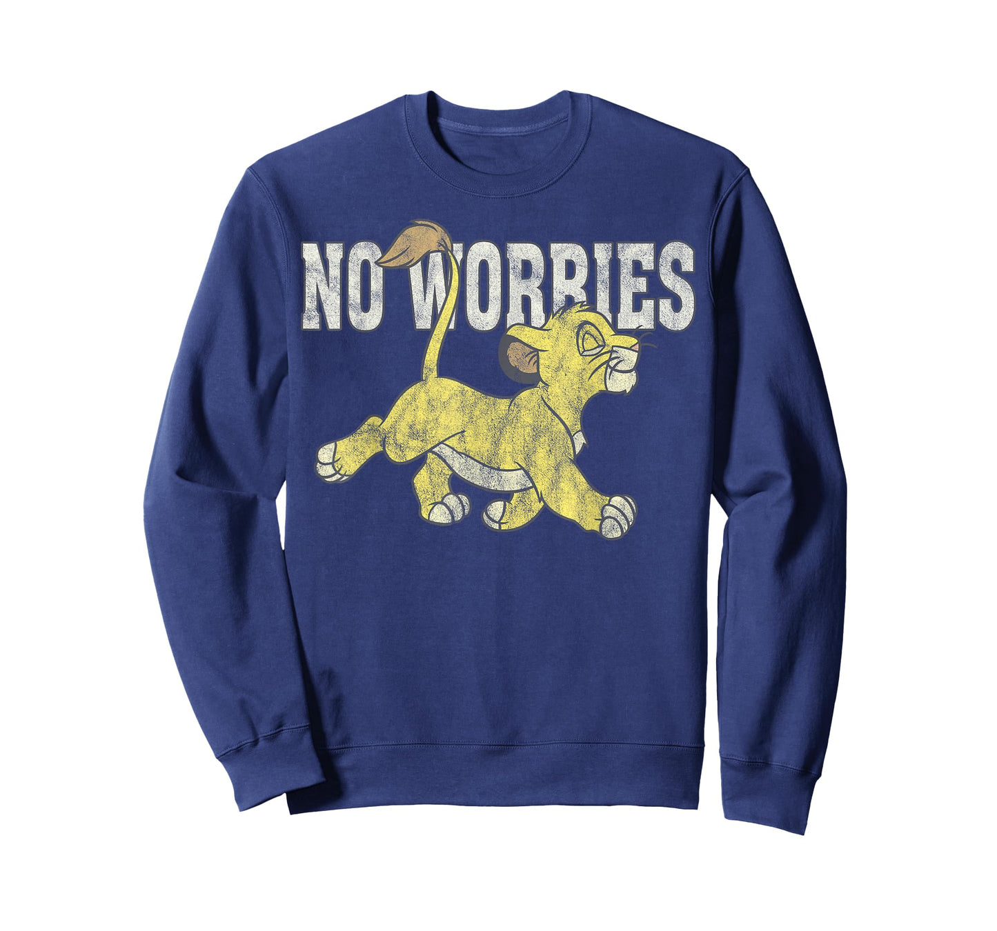 Disney The Lion King Simba No Worries Simple T-Shirt