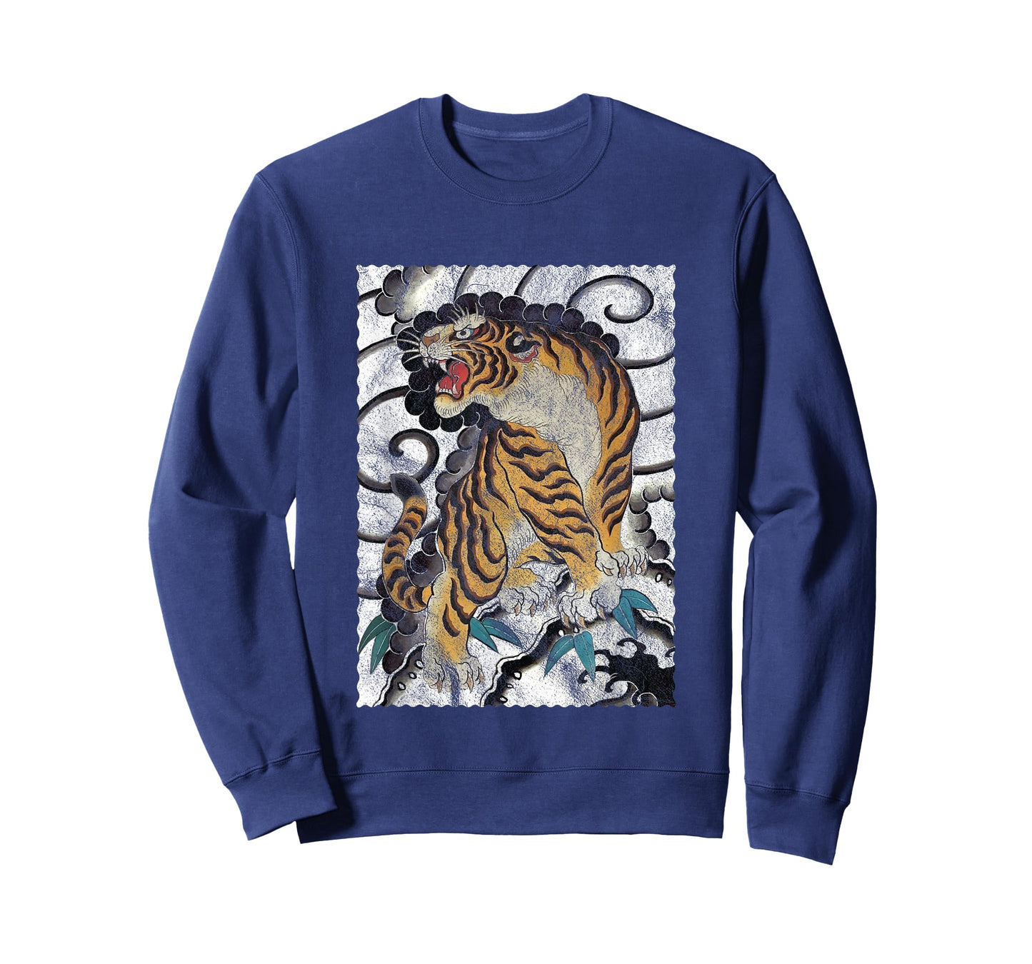 Tattoo Style Traditional Japanese Tiger T-Shirt