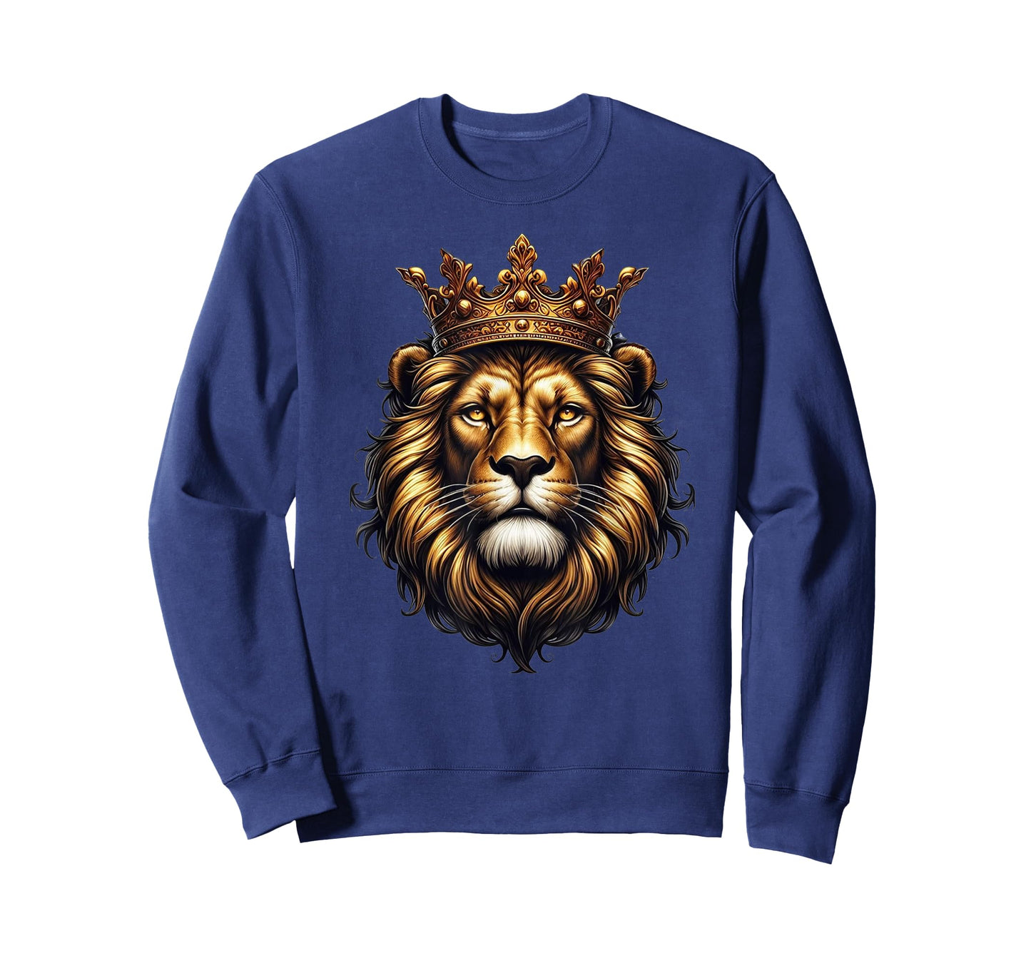great lion crown , the savannah king for men and kids T-Shirt