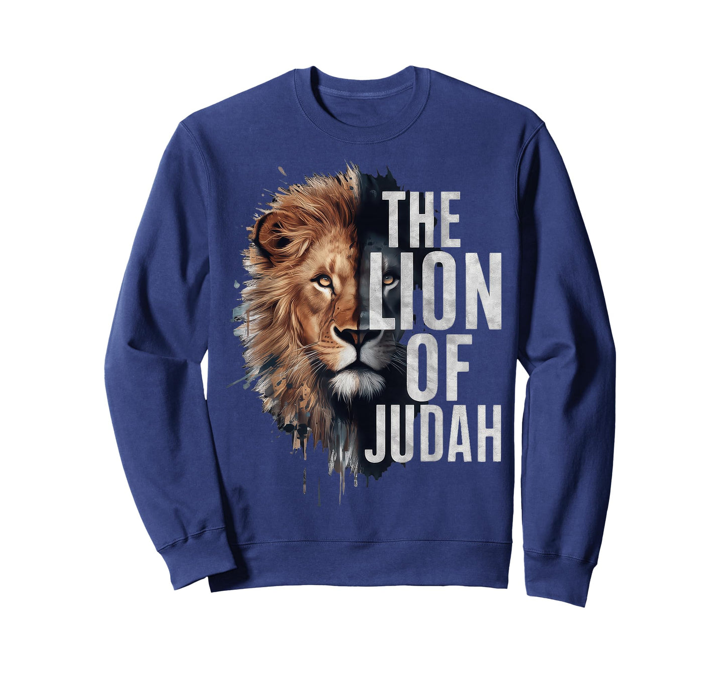 King Jesus Lion of Judah Christian Cross Faith T-Shirt