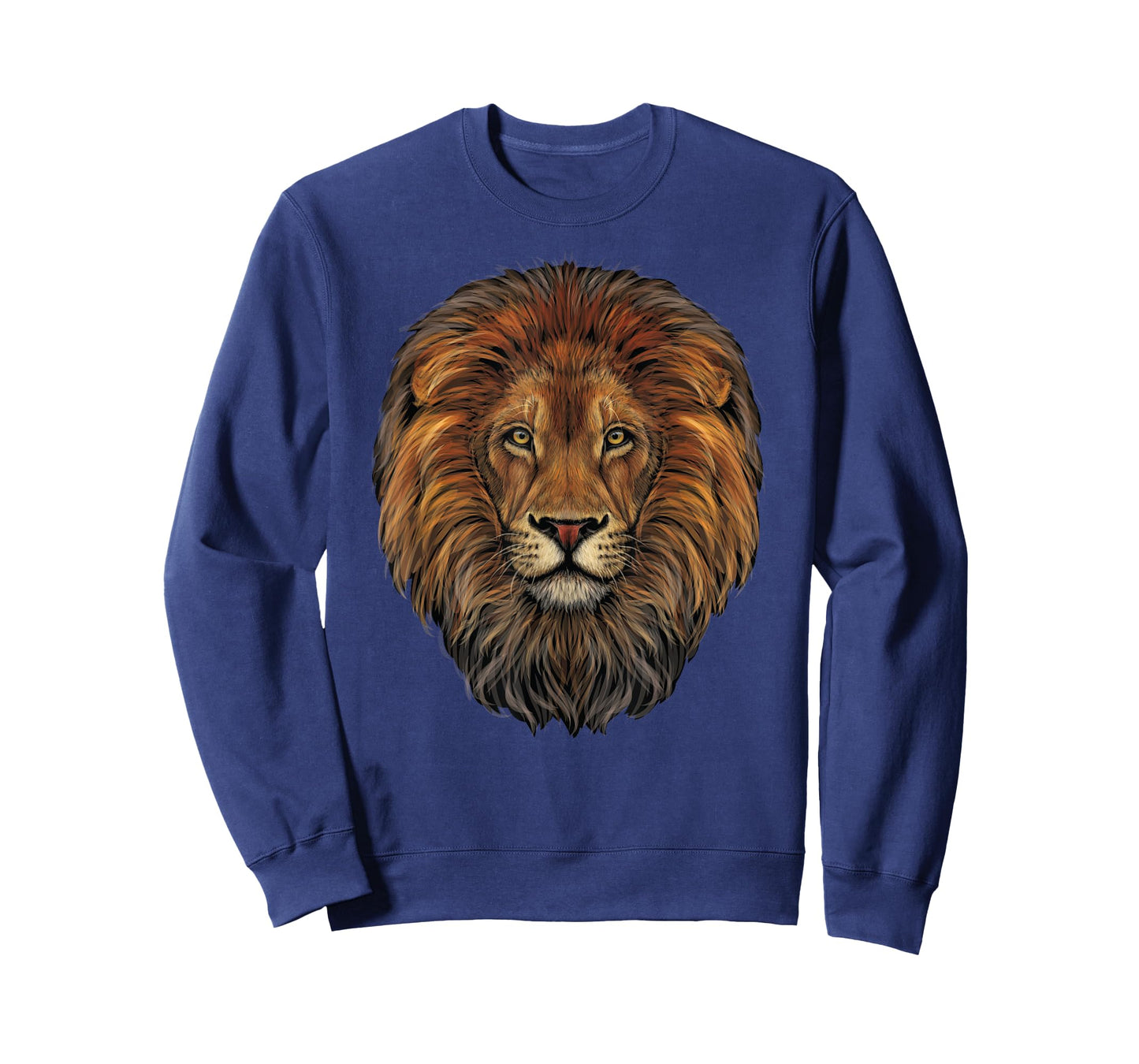 Lion Head Realistic for Lovers of Lions King African Animal T-Shirt