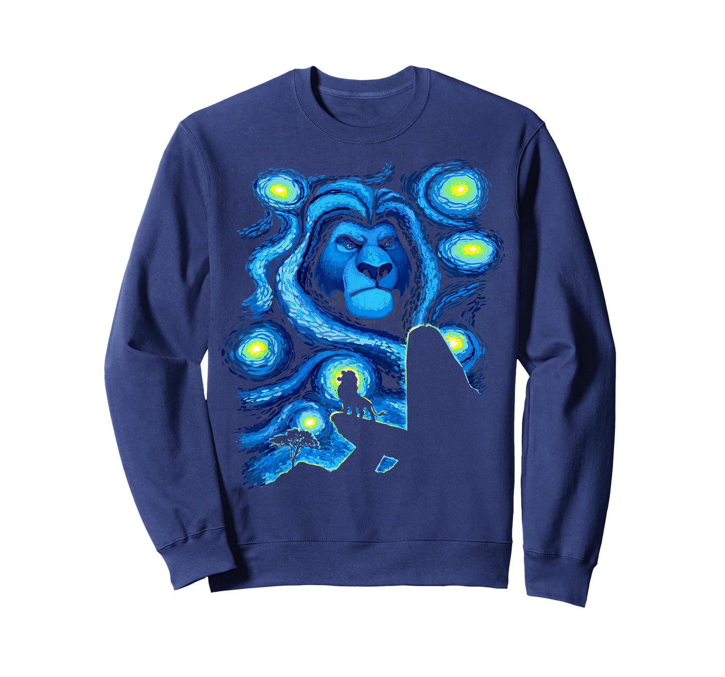 Disney The Lion King Mufasa Starry Night Pride Rock T-Shirt