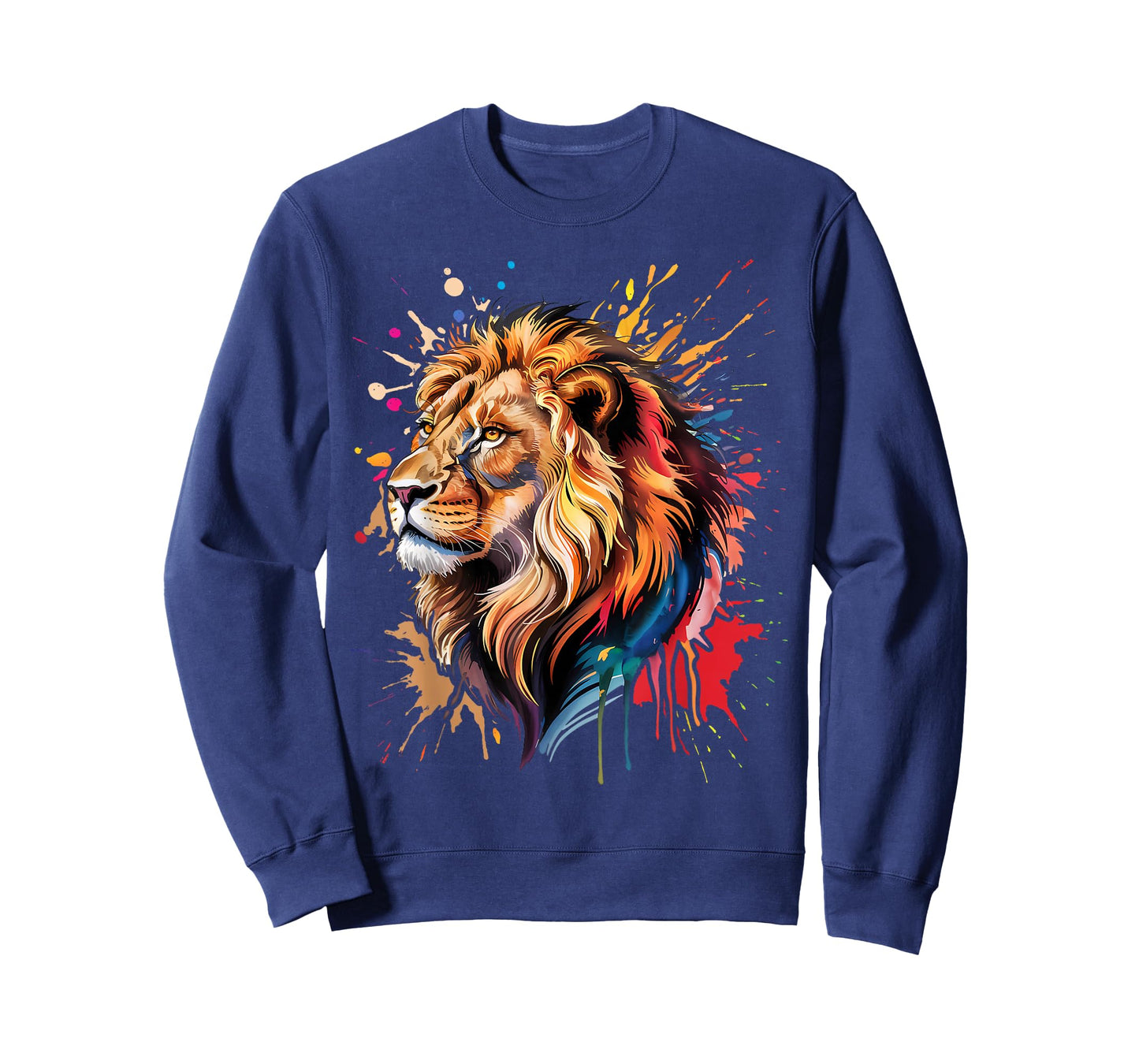 Lion Animal King Nature Graphic Tees Women Men Kids Trendy T-Shirt