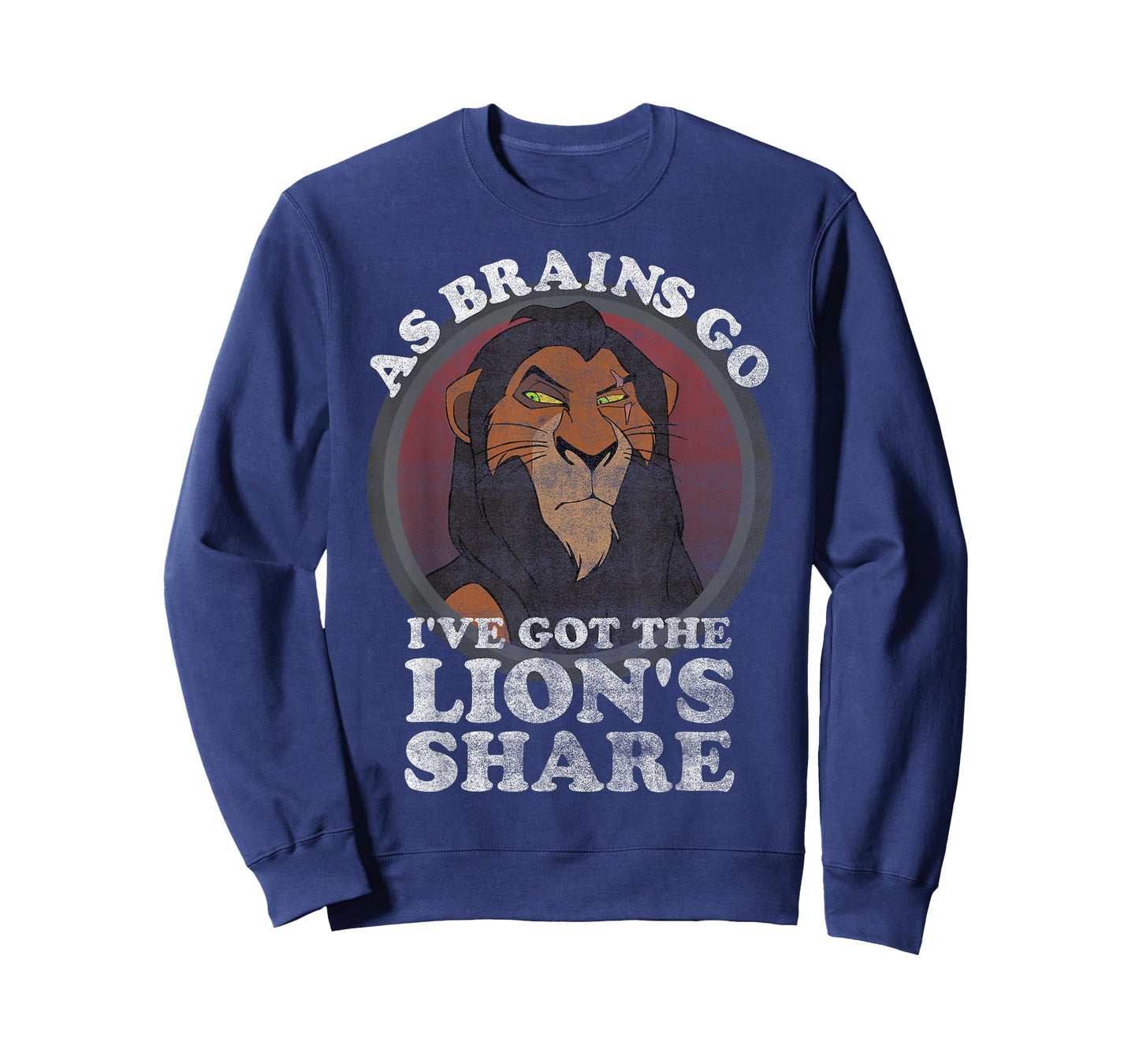 Disney The Lion King Scar The Lion's Share of Brains T-Shirt