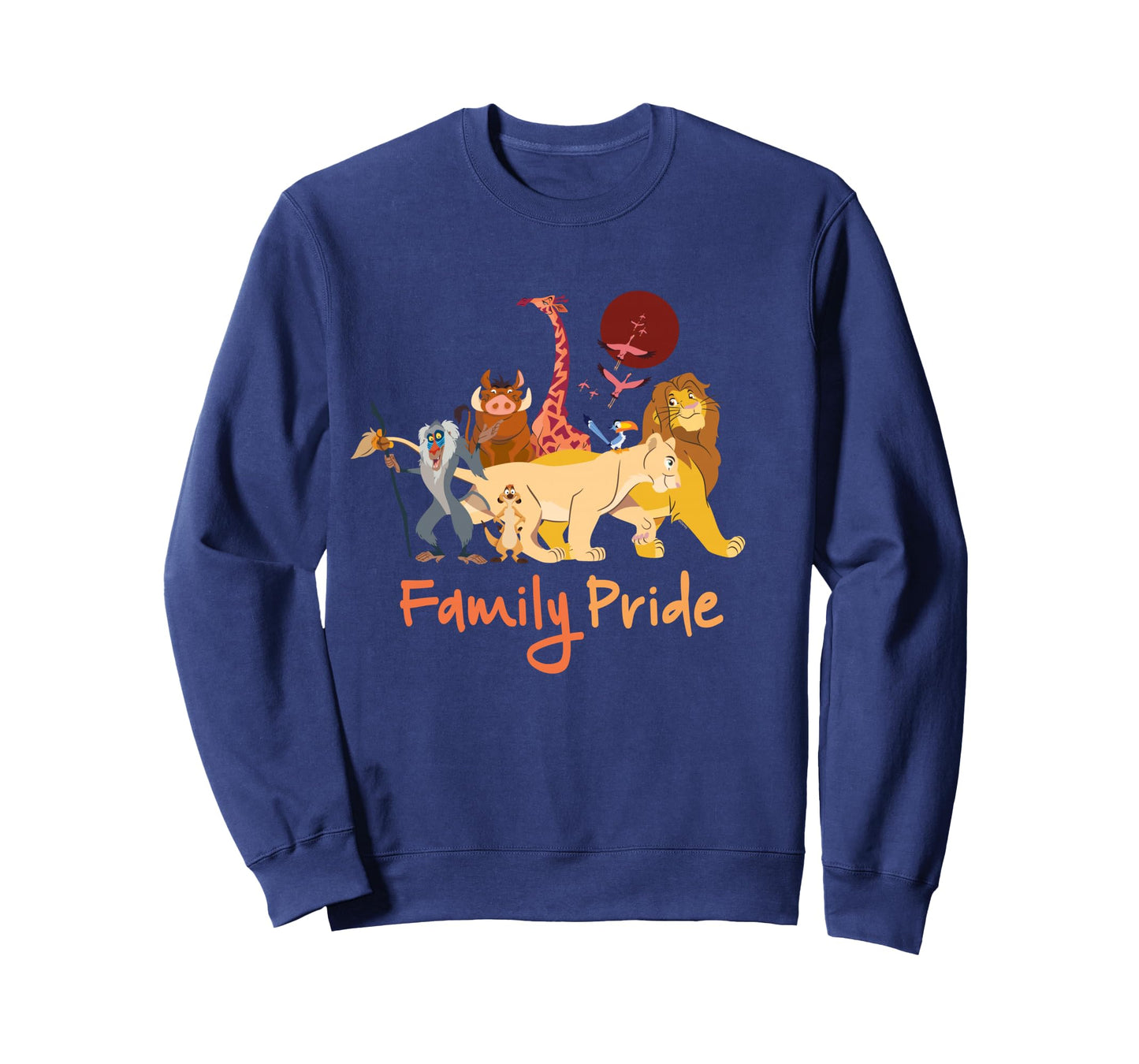 Disney The Lion King Simba & Friends Family Pride Matching Long Sleeve T-Shirt