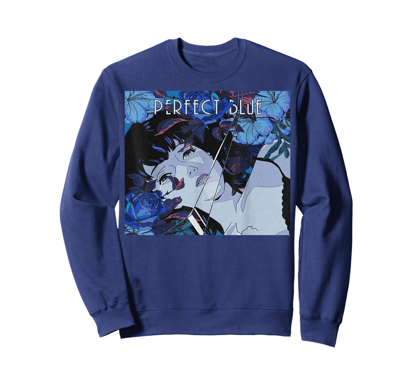 Japanese Anime Girl Perfect Blue T-Shirt Small