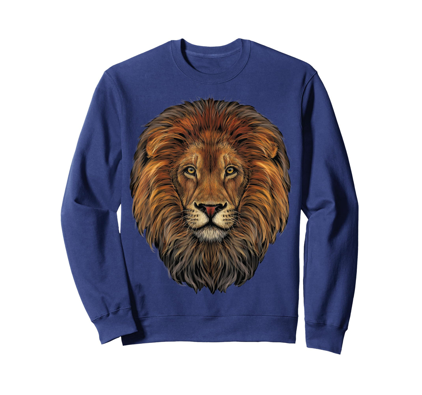 lion head realistic for lovers of lions King African Animal T-Shirt