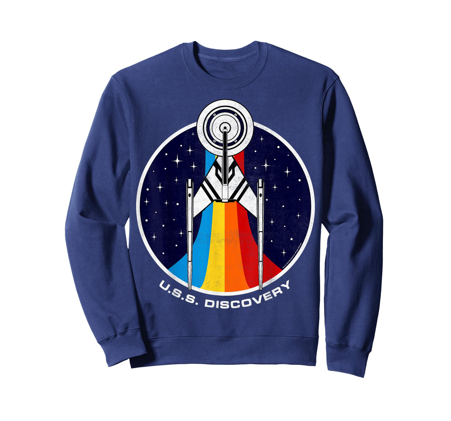 Star Trek Discovery Rainbow Stars Badge T-Shirt