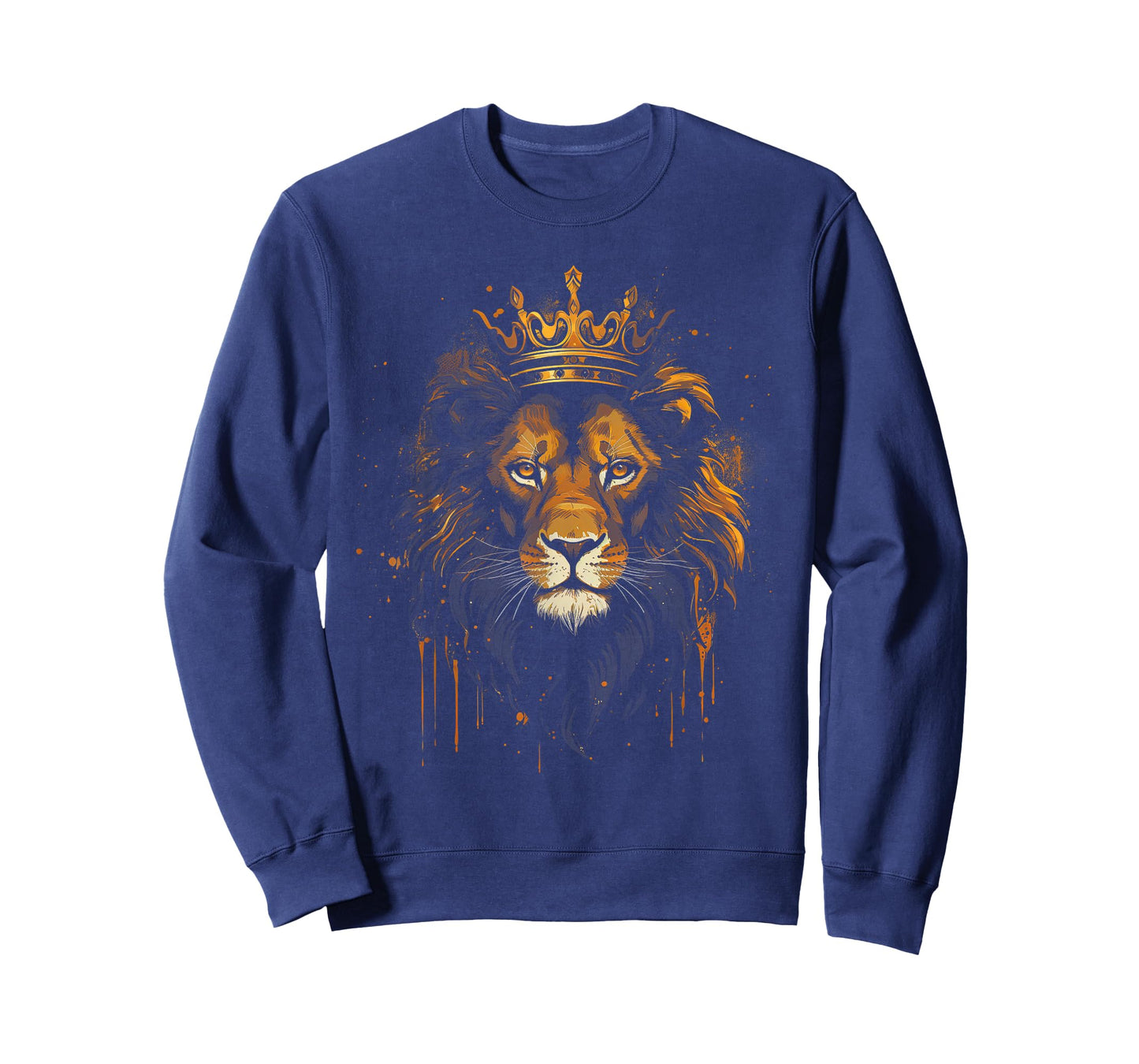 Lion Africa Crown Artwork T-Shirt
