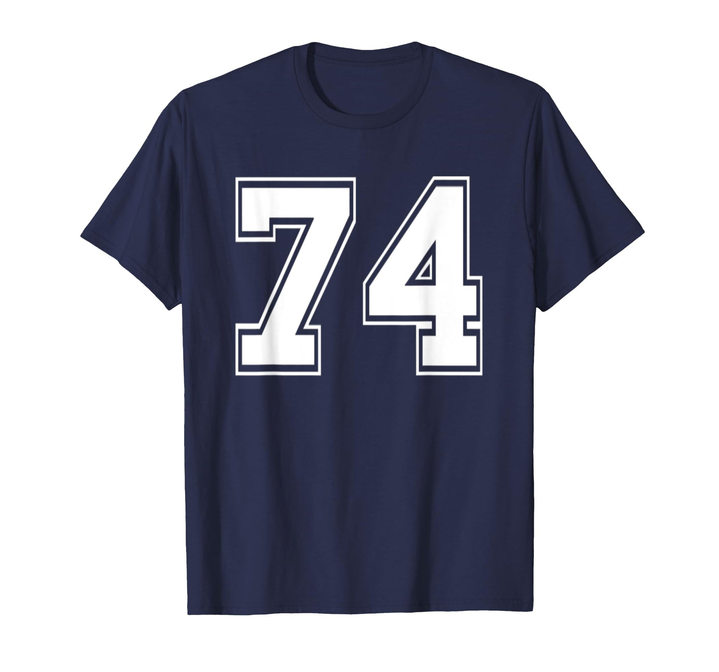 Number 74 Basketball Jersey Baseball Football Shirt T-Shirt