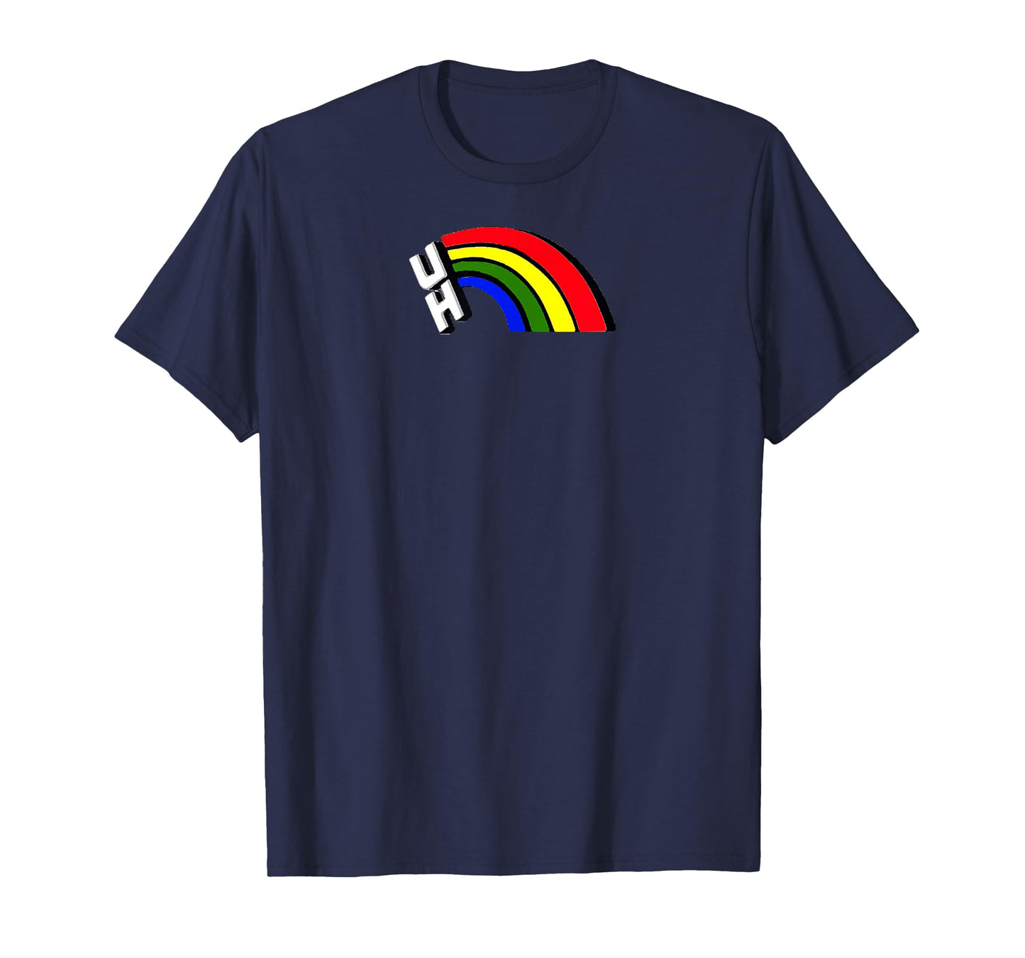 Hawaii Rainbow University Football Sports Logo T-Shirt