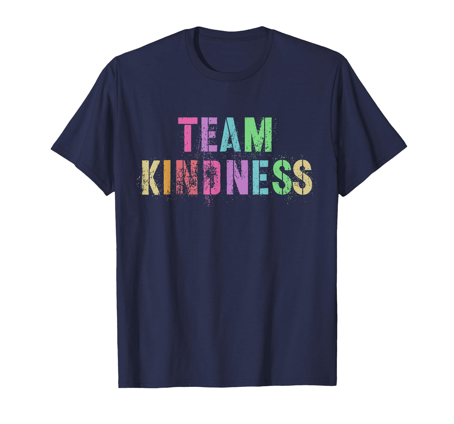 Vintage TEAM KINDNESS Teacher Be Kind Buddy Unity Day SPED T-Shirt