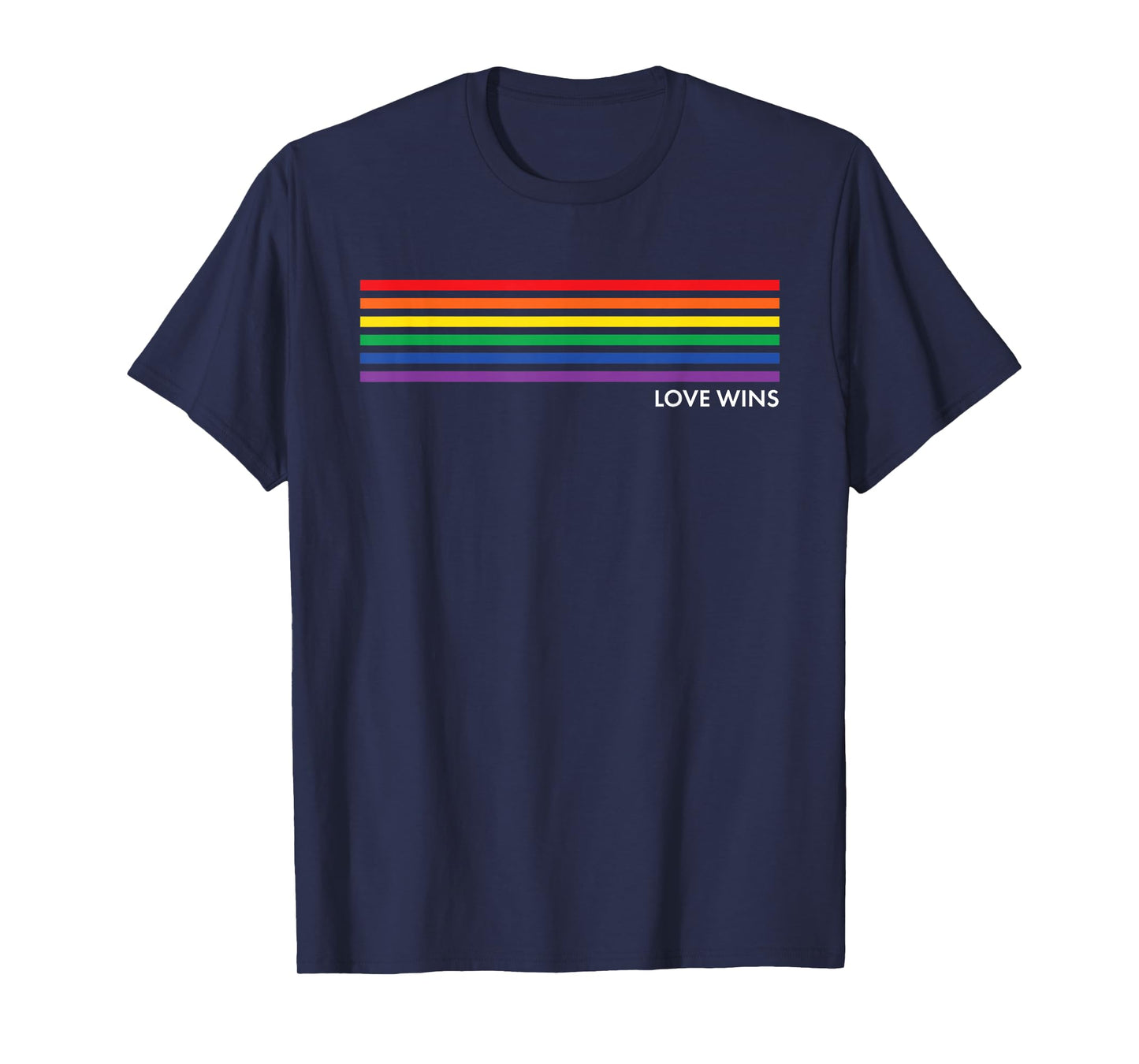 Gay Pride Rainbow Equality Gift T-Shirt Small