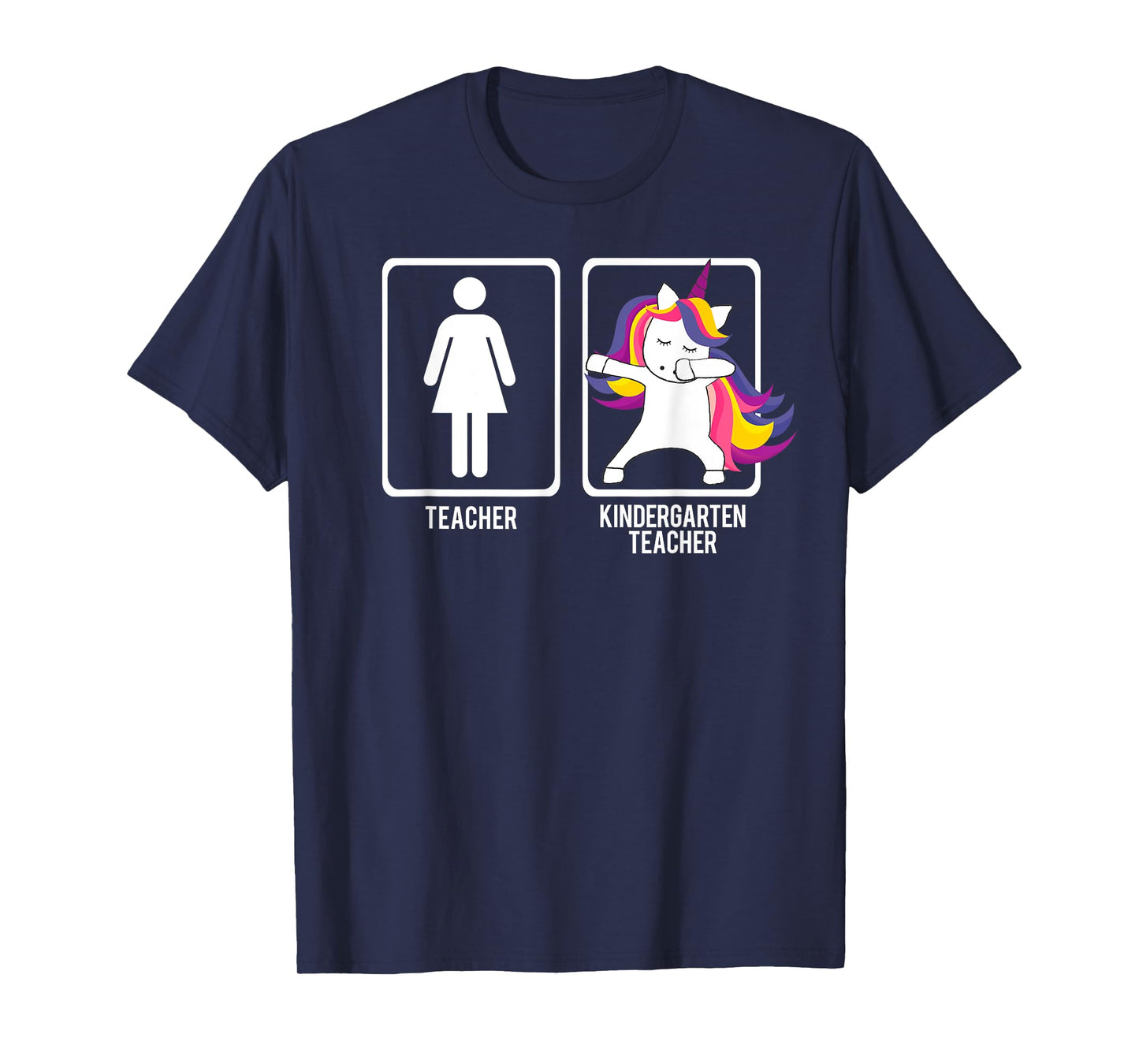 DABBING UNICORN KINDERGARTEN TEACHER T Shirt Gift Dab Dabs