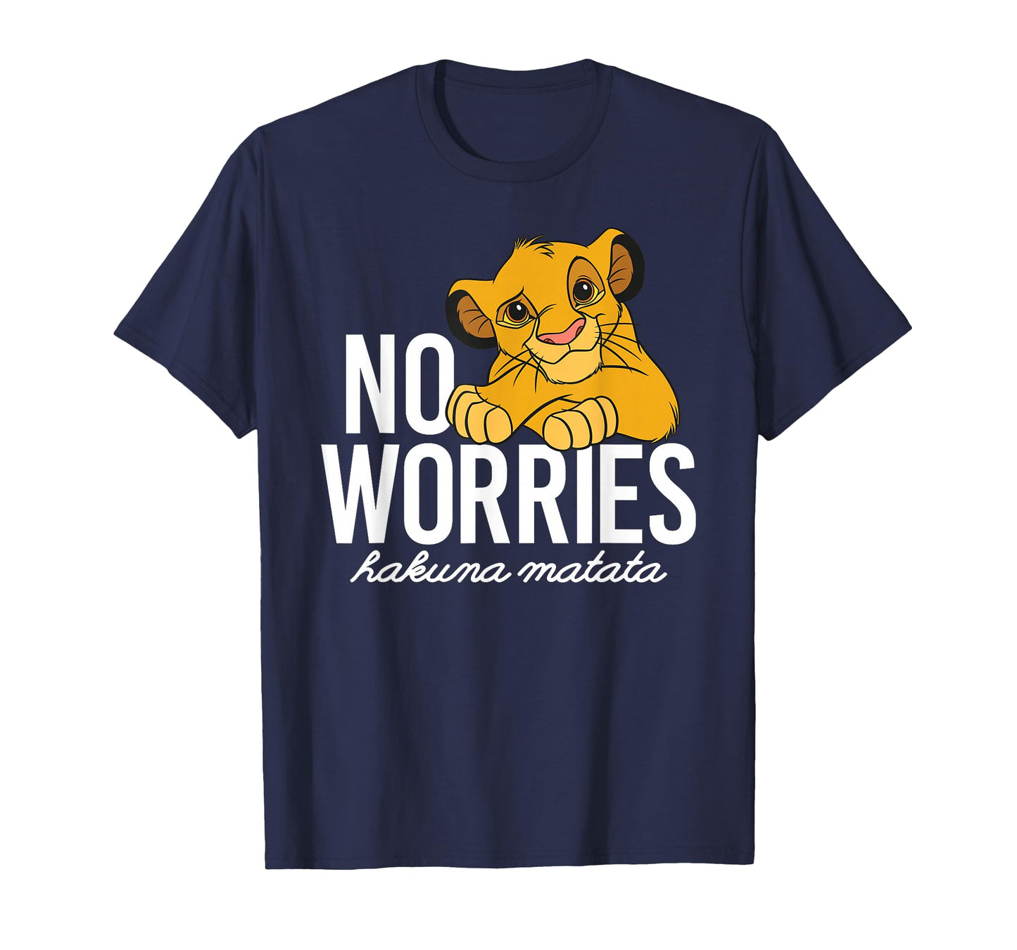 Disney Lion King Classic No Worries Simba T-Shirt