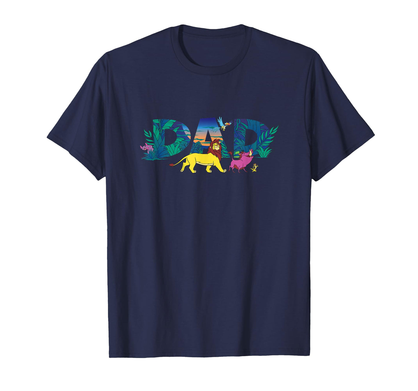 Disney The Lion King Simba & Pals Dad Father's Day Birthday T-Shirt