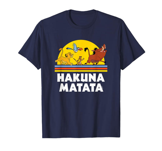 Lion King - Hakuna Matata Sunset T-Shirt